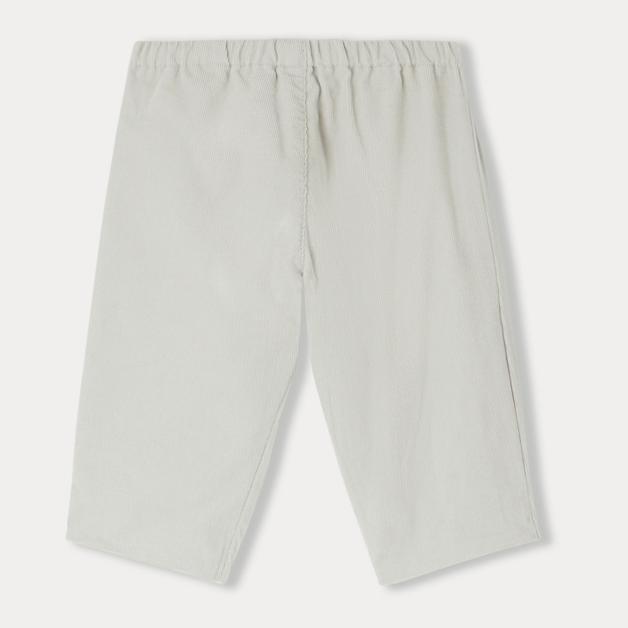 Baby Boys White Corduroy Trousers