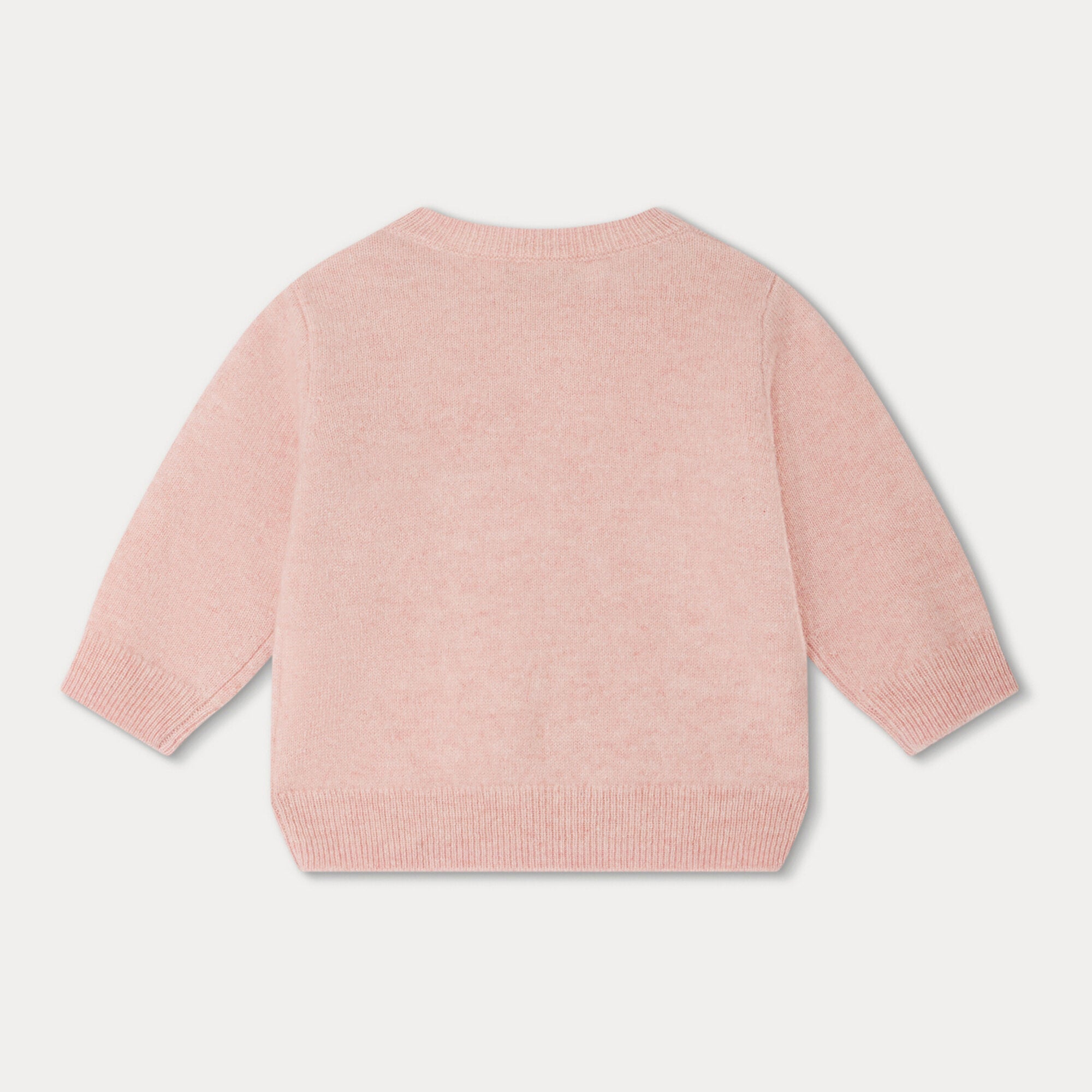 Baby Girls Pink Cashmere Sweater