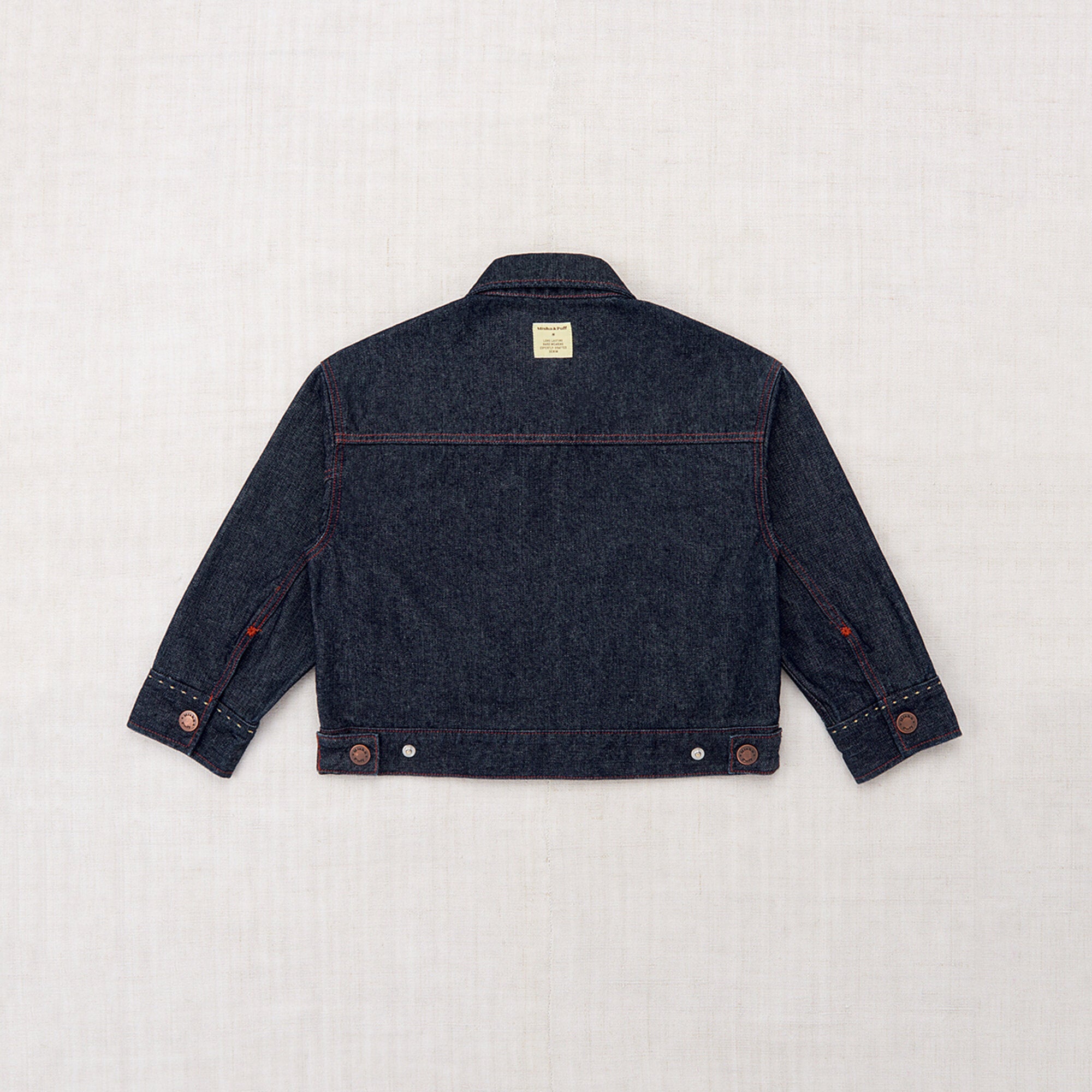 Boys & Girls Dark Blue Denim Jacket