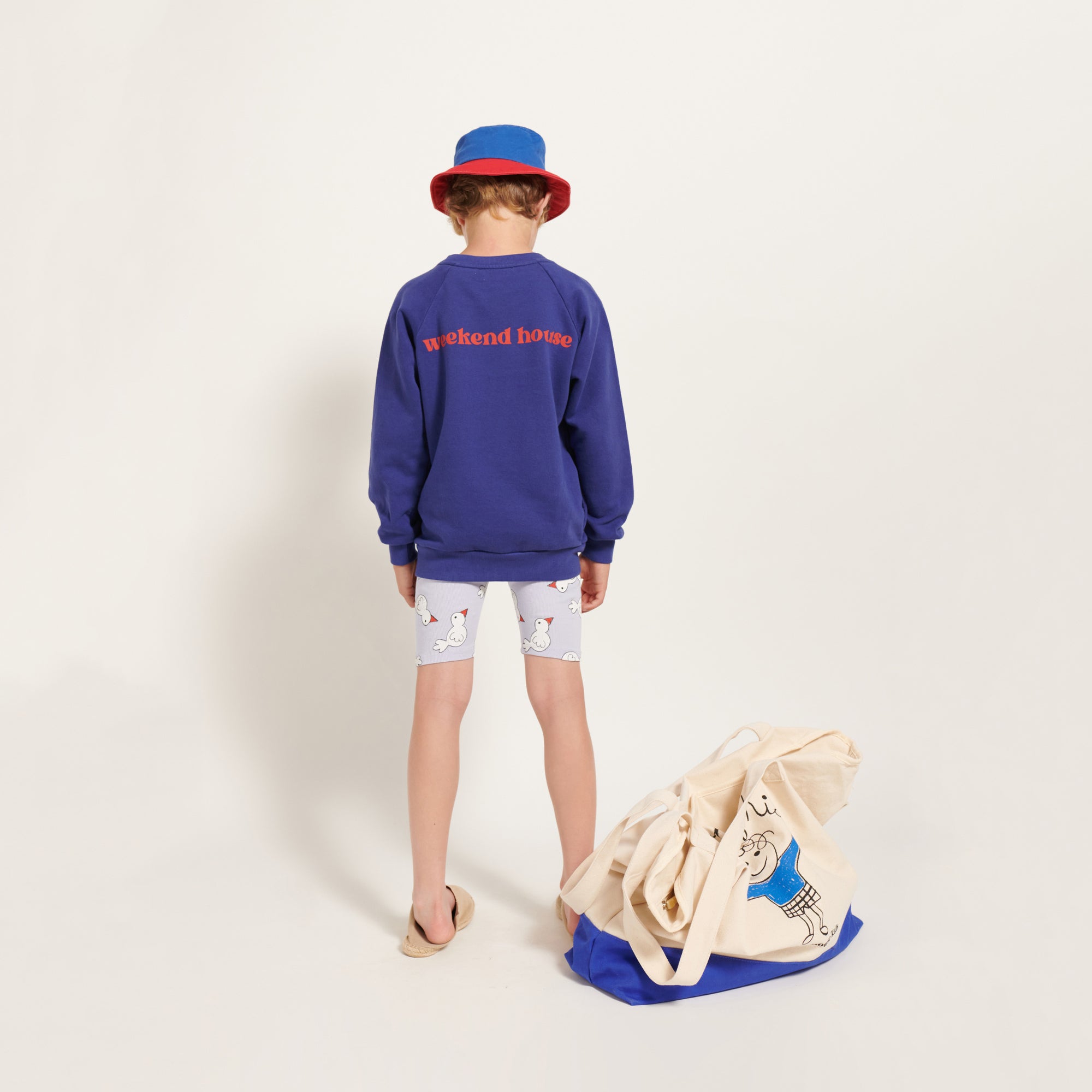 Boys & Girls Blue Cotton Sweatshirt