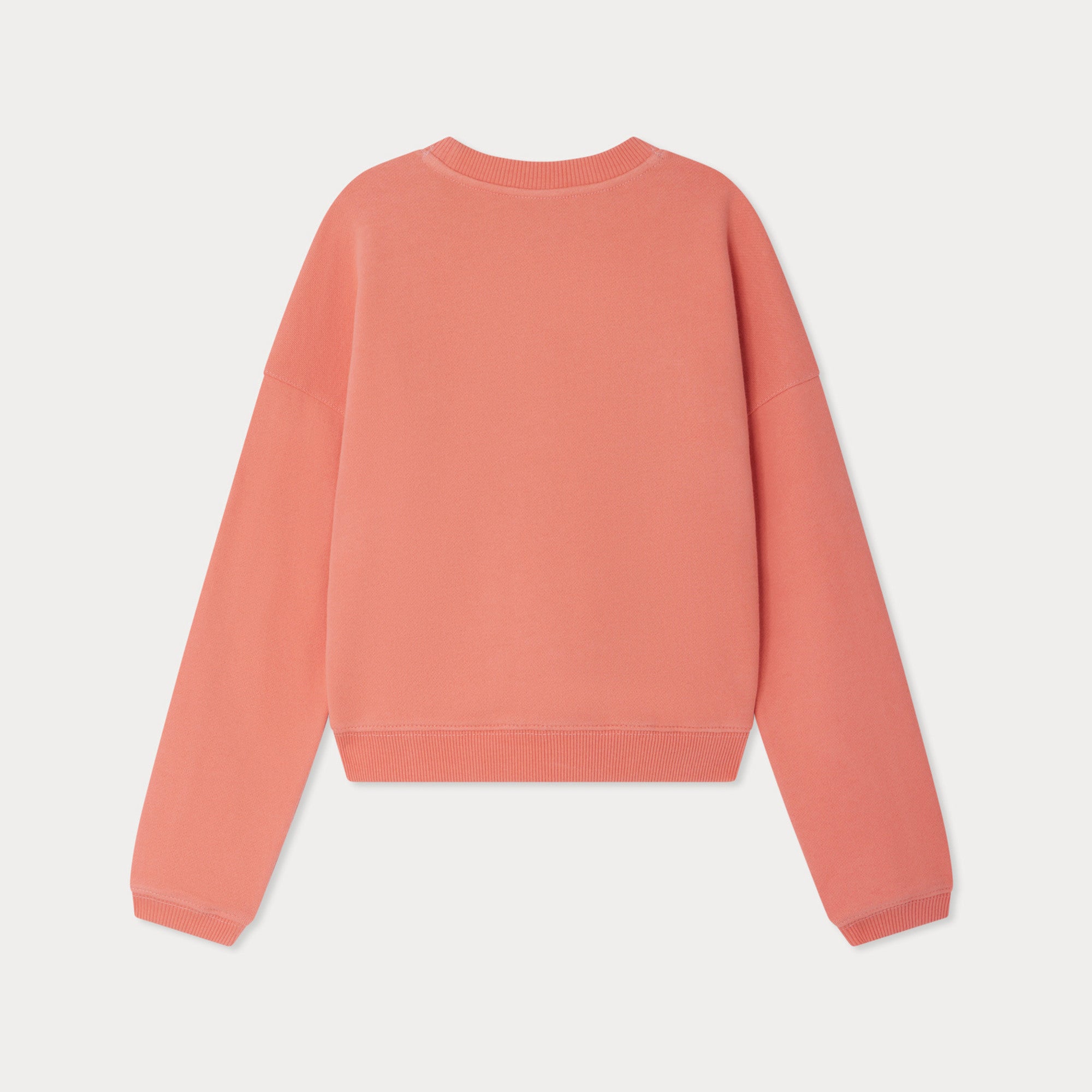 Girls Pink Cotton Sweatshirt