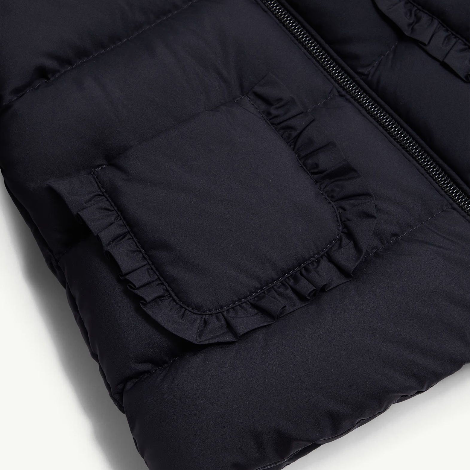 Baby Girls Navy"MOLAN"Padded Down Coat