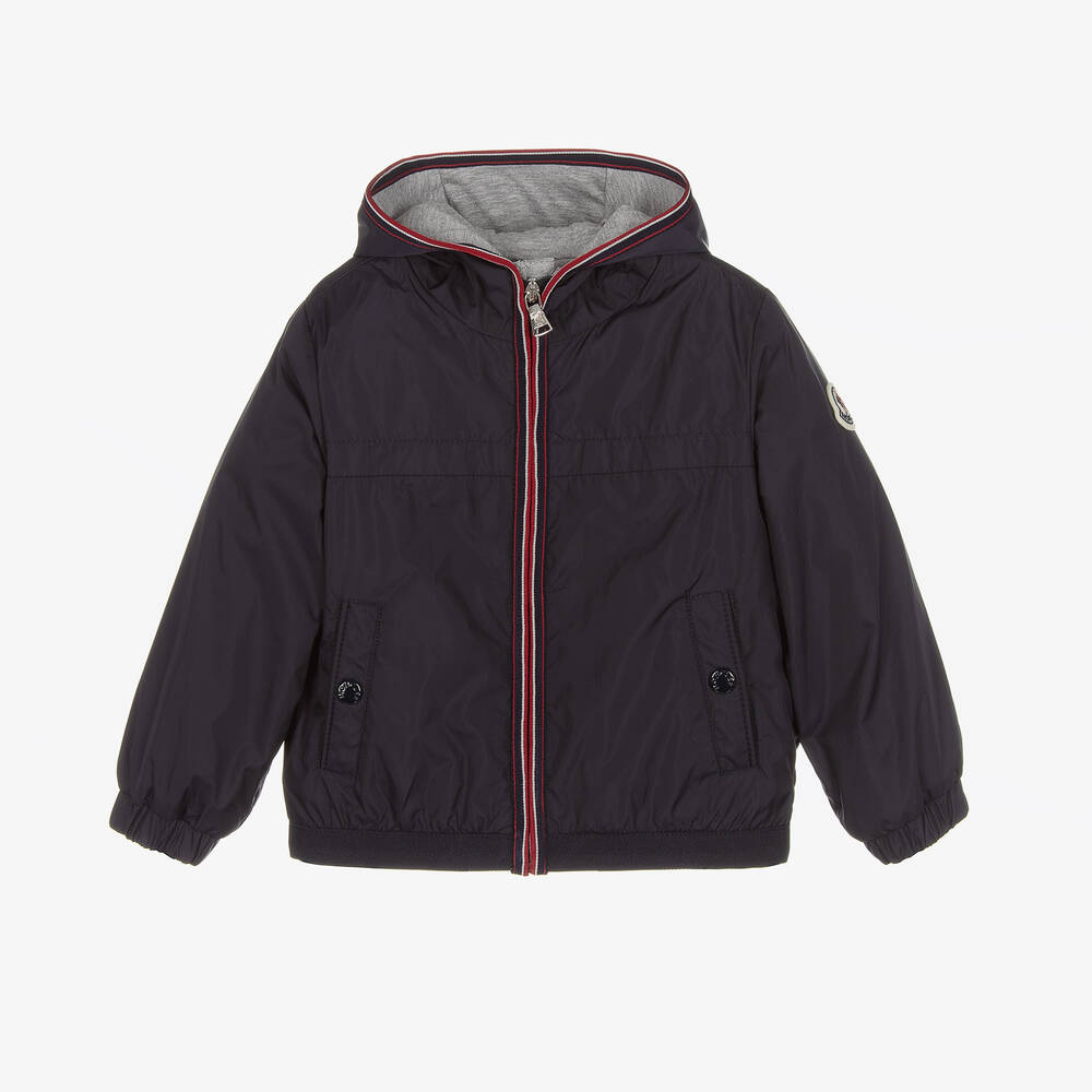 Baby Boys Navy Zip-Up Jacket