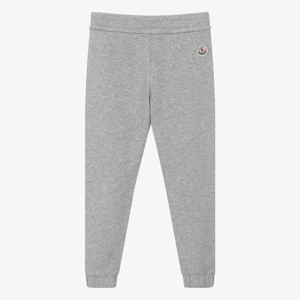 Boys Grey Cotton Trousers