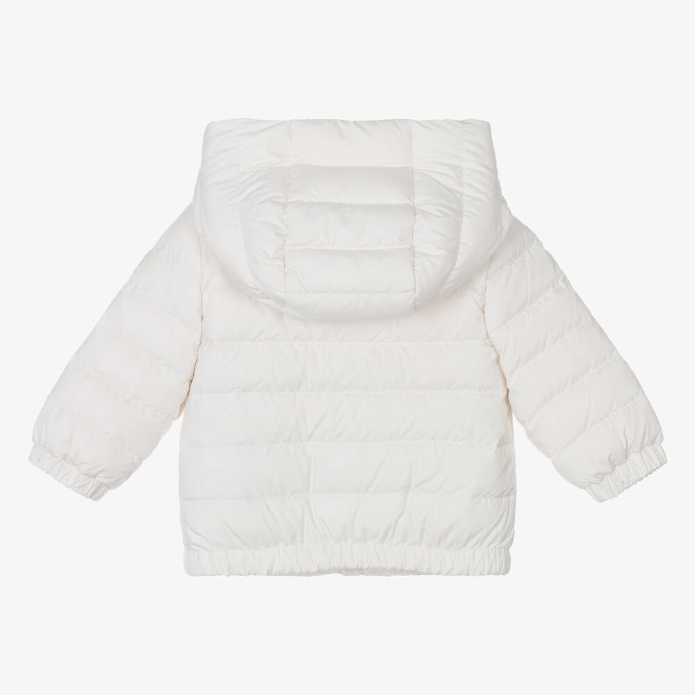 Baby Boys White "ATSU" Padded Down Jacket