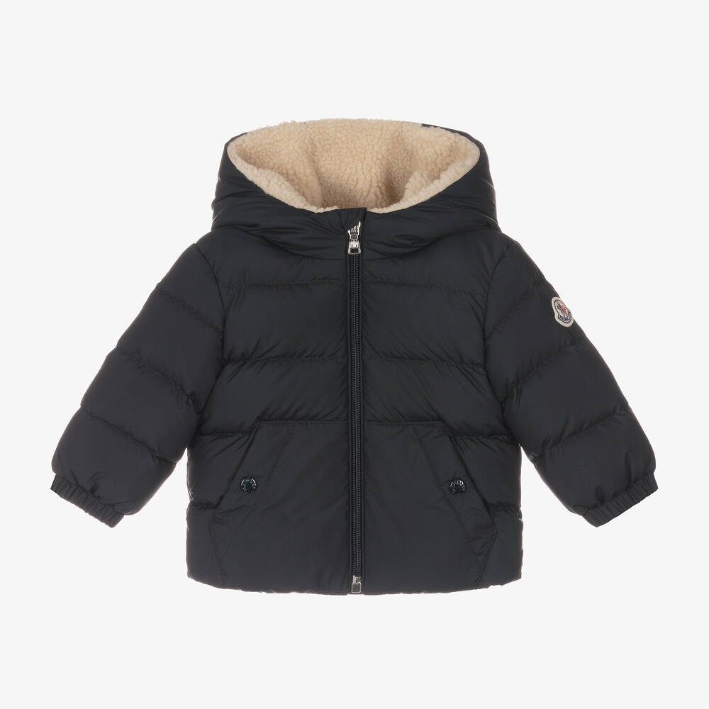 Baby Boys Dark Blue "AMIR" Padded Down Jacket