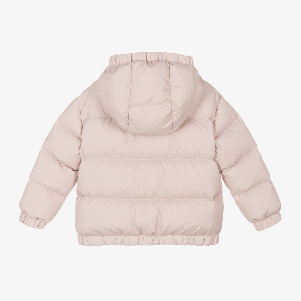 Girls Light Pink "CLARITIA" Padded Down Jacket