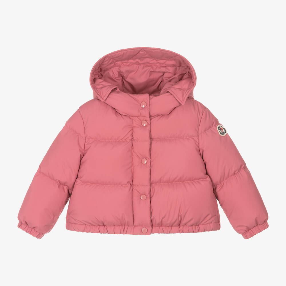 Baby Girls Pink "LAURIE" Padded Down Jacket