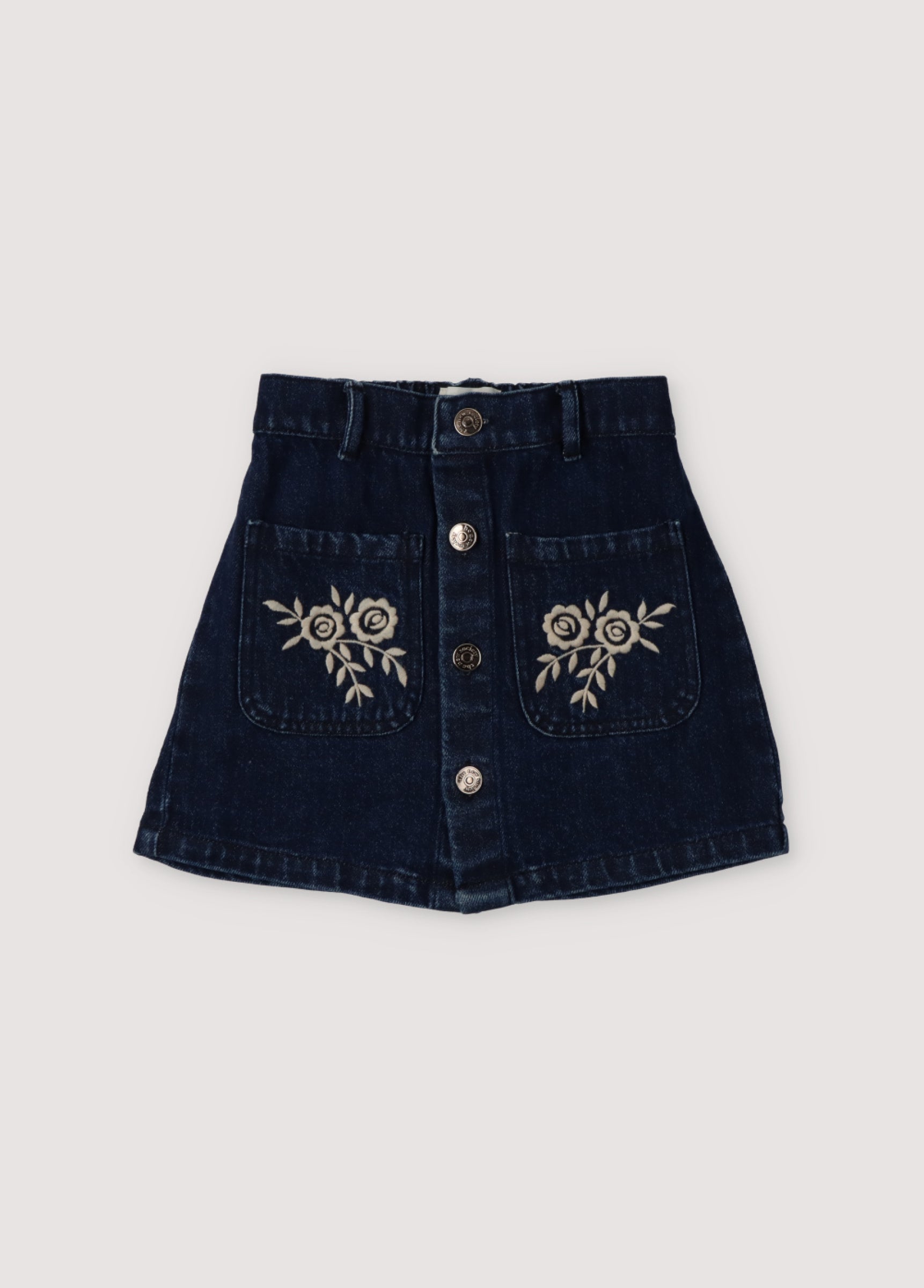 Girls Blue Denim Skirt