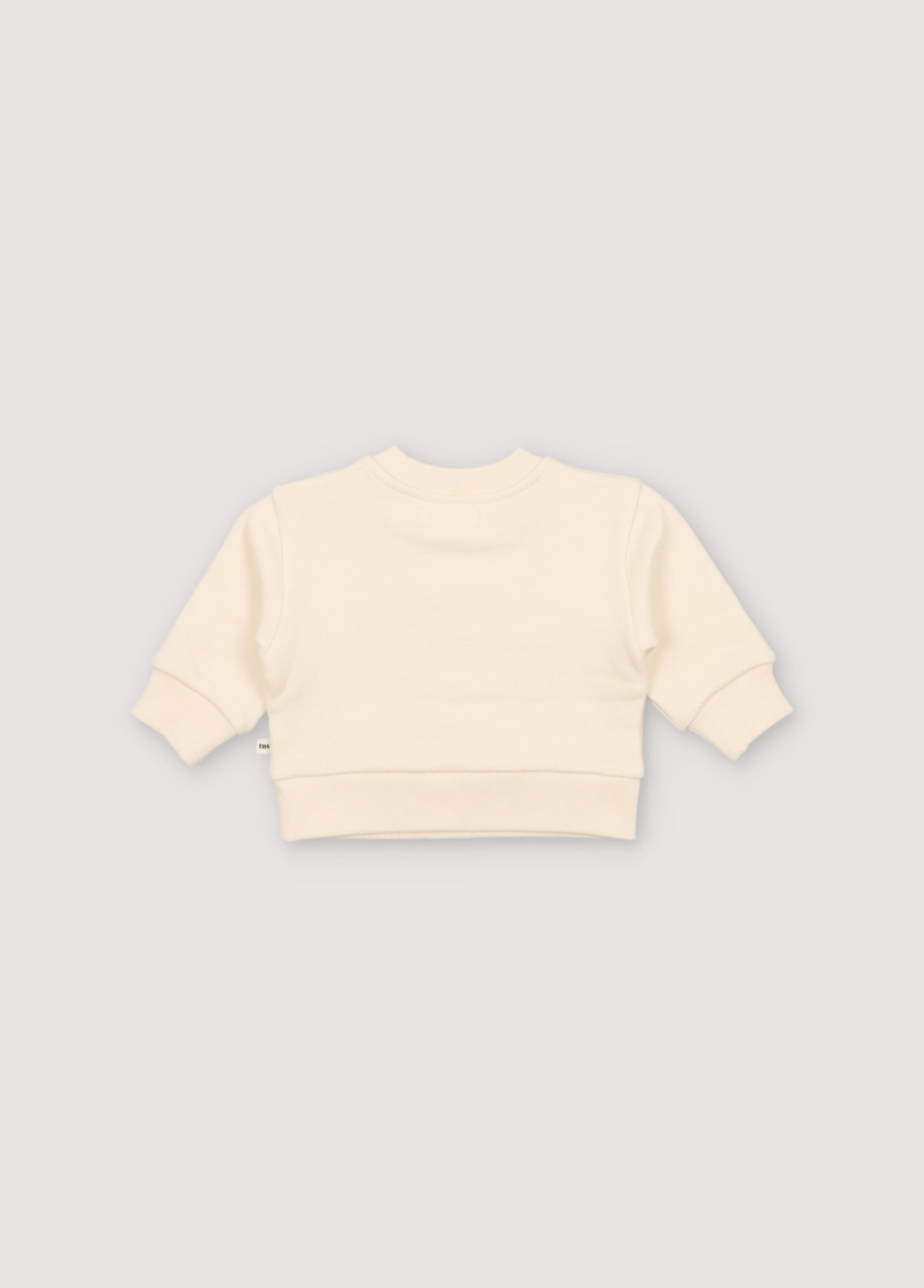 Baby Boys & Girls Cream Cotton Sweatshirt