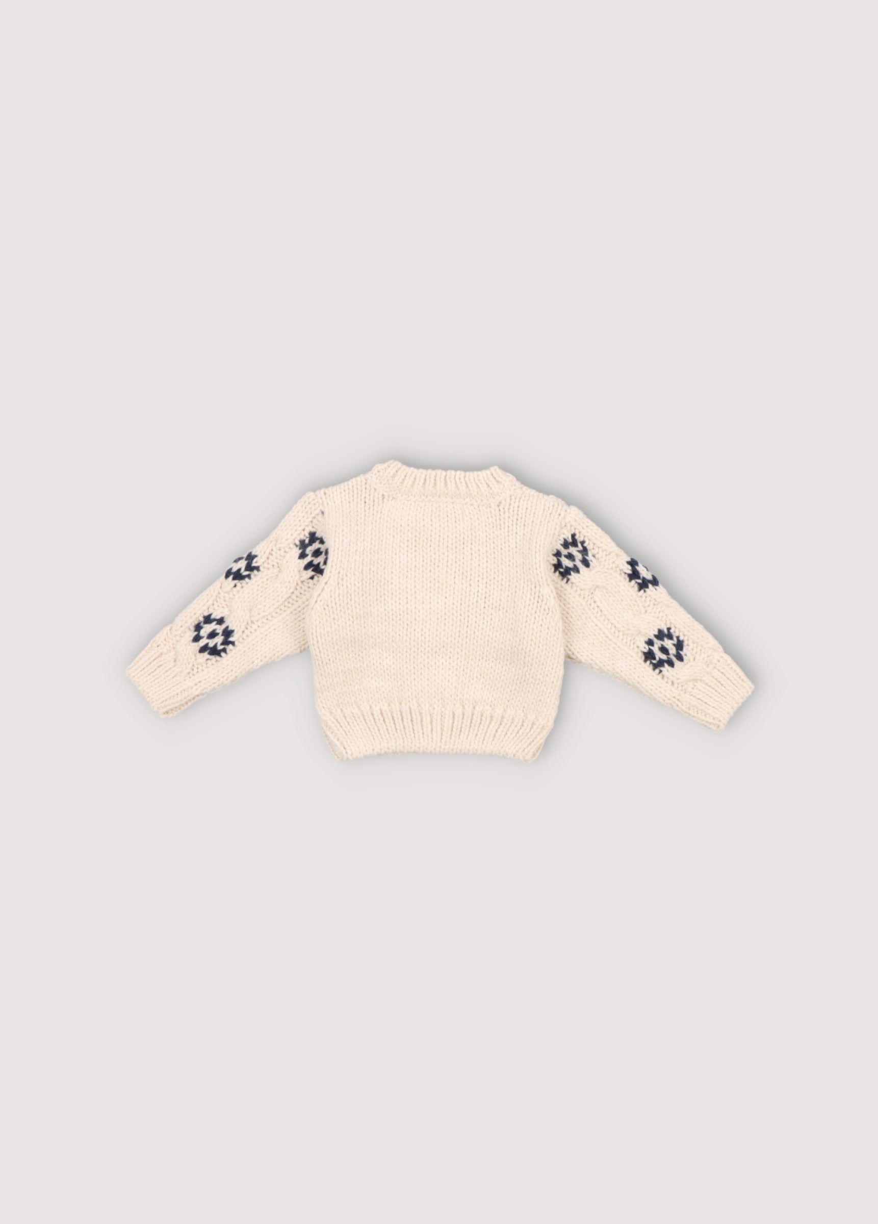 Baby Girls Cream Wool Cardigan