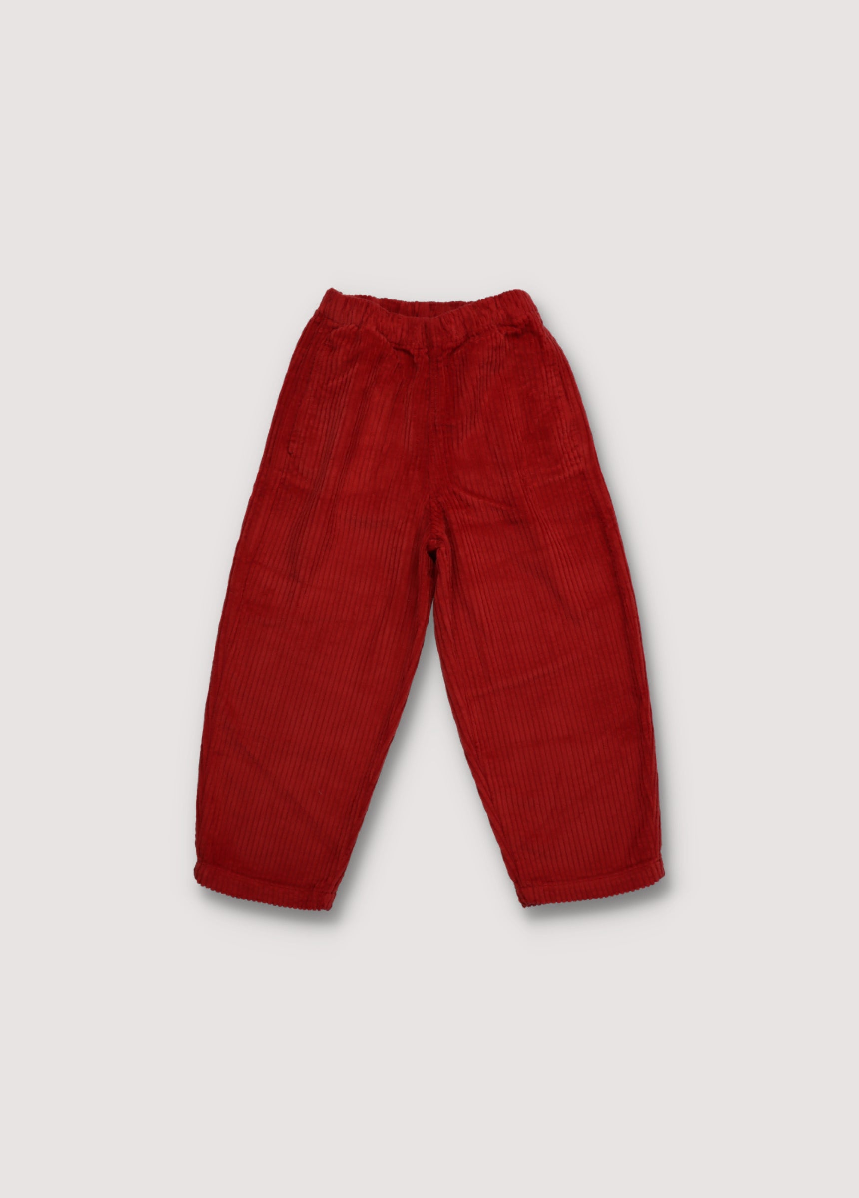 Boys & Girls Red Corduroy Trousers