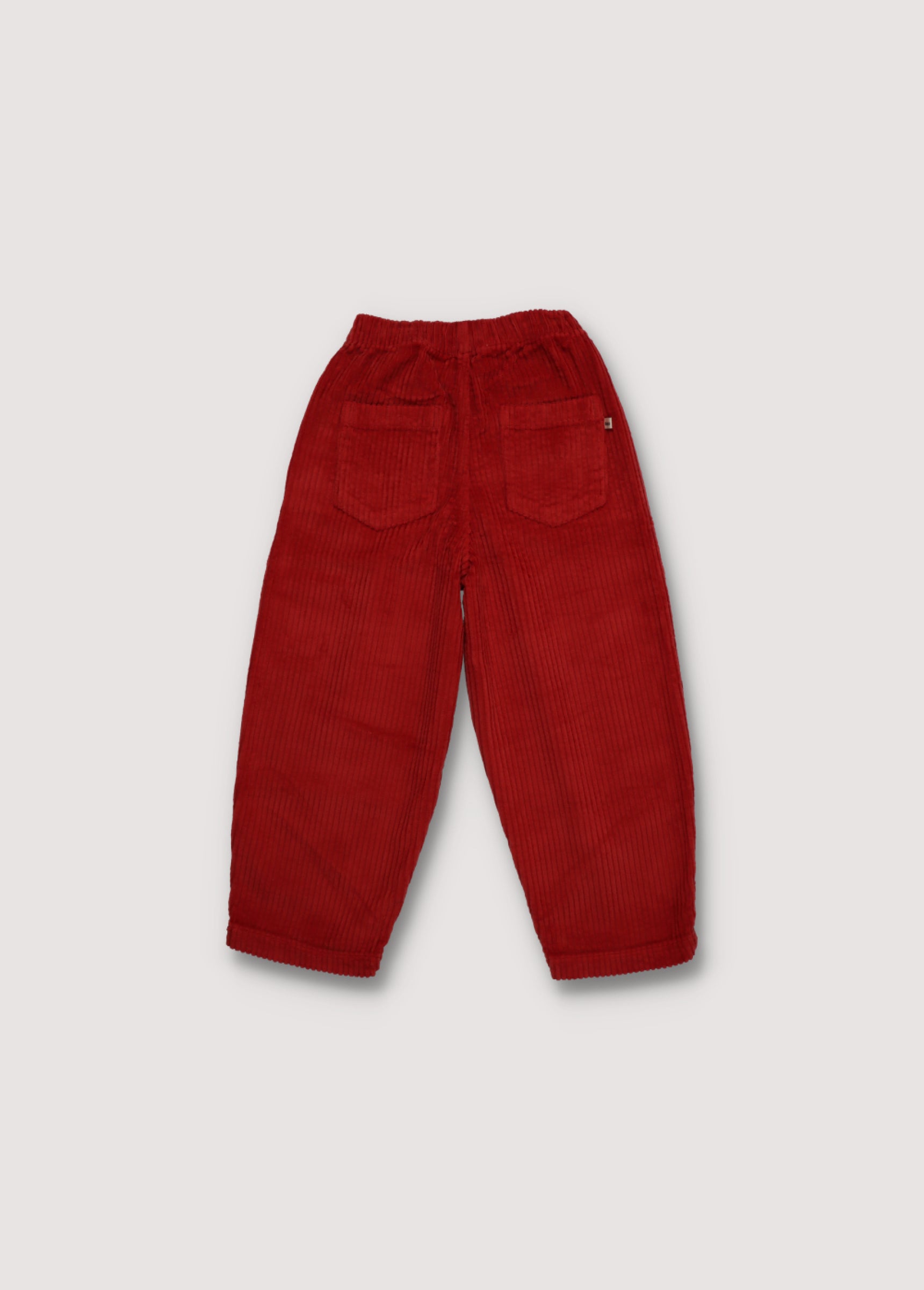 Boys & Girls Red Corduroy Trousers