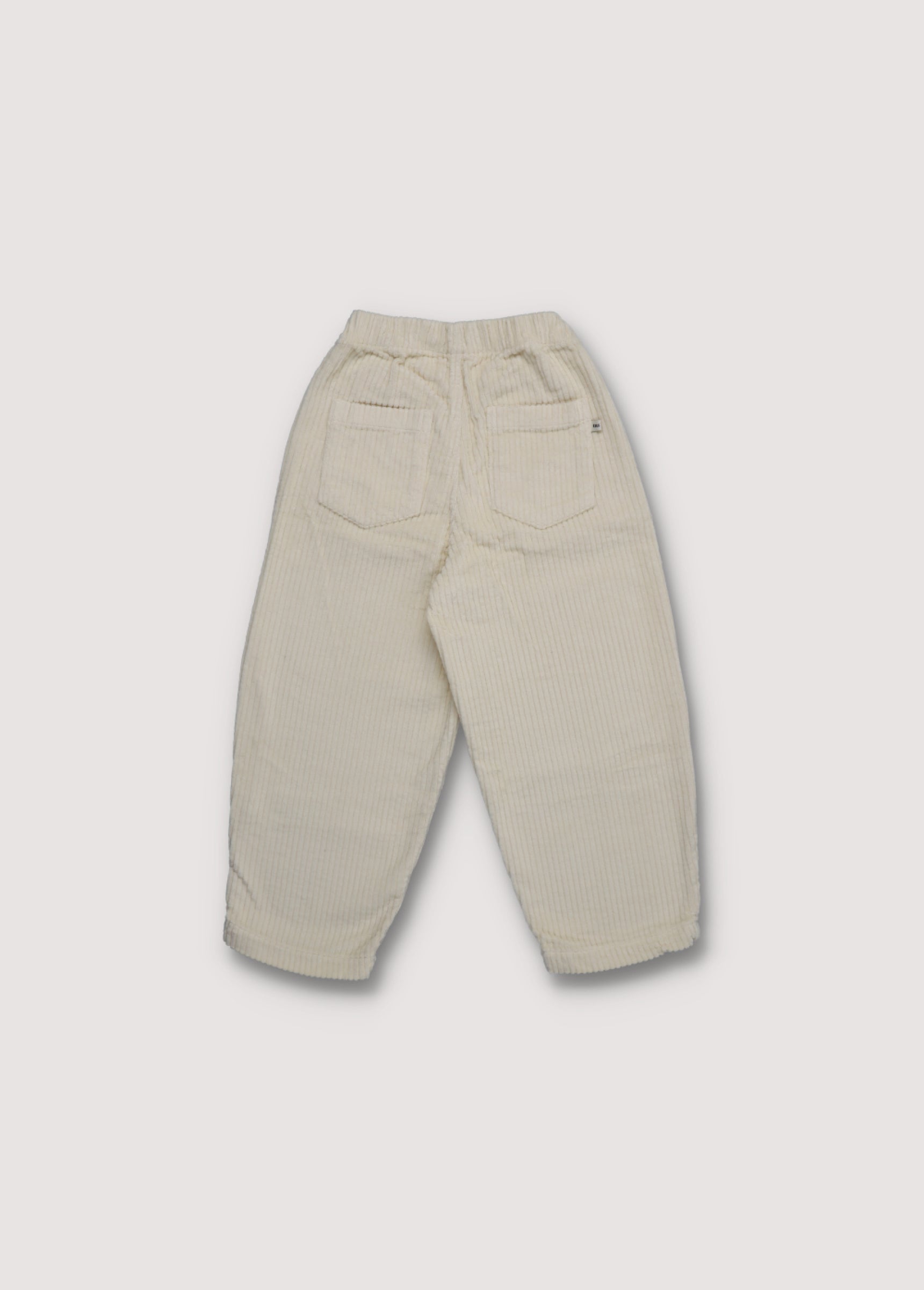 Boys Cream Corduroy Trousers