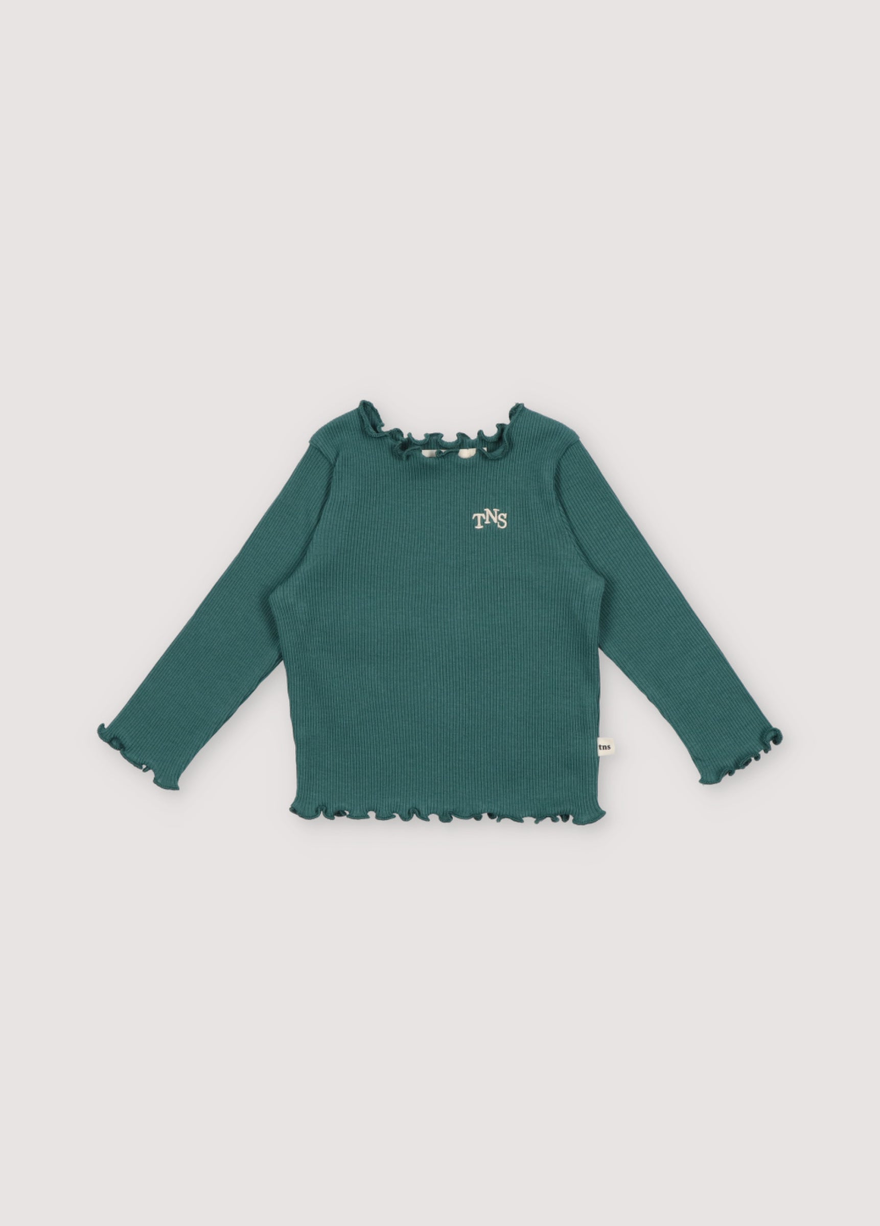 Baby Girls Green Cotton T-Shirt