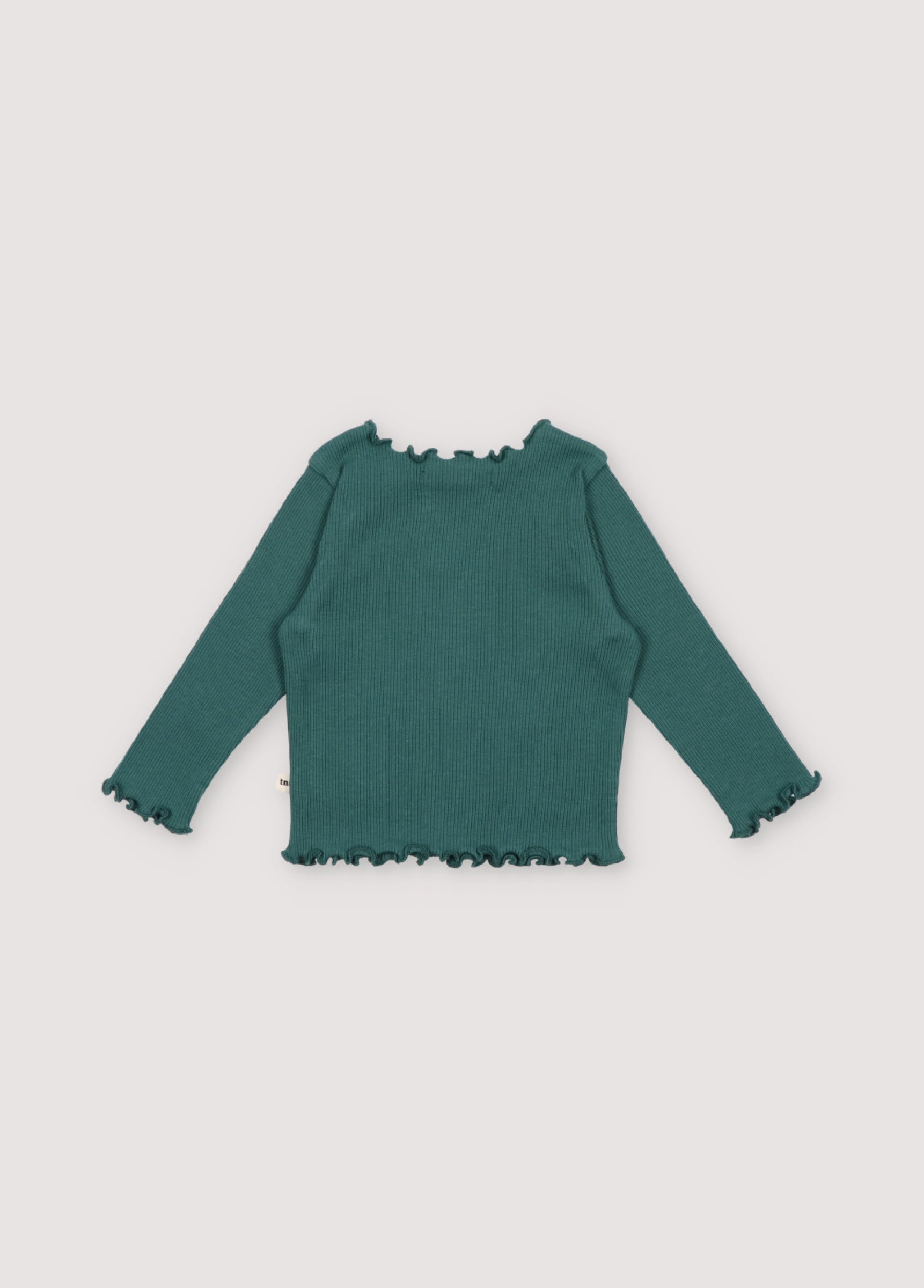 Baby Girls Green Cotton T-Shirt