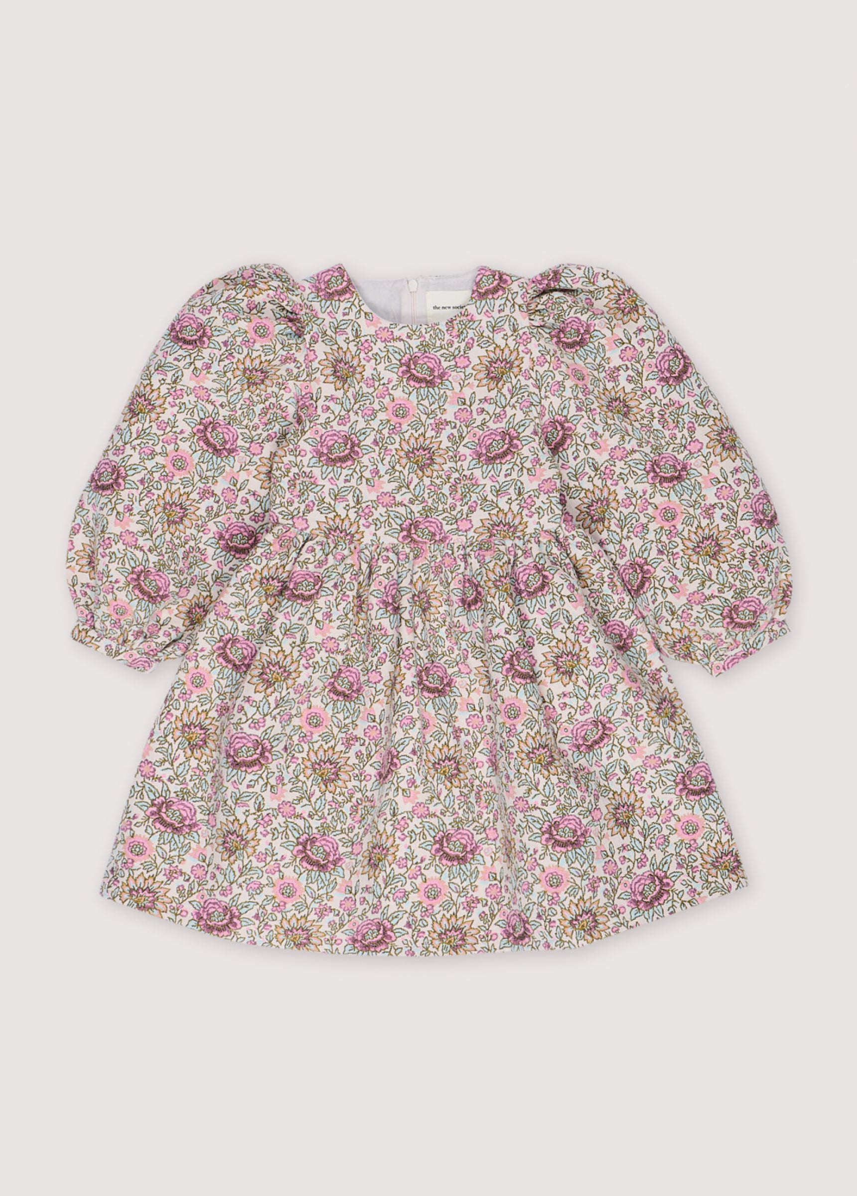 Girls Pink Flower Dress