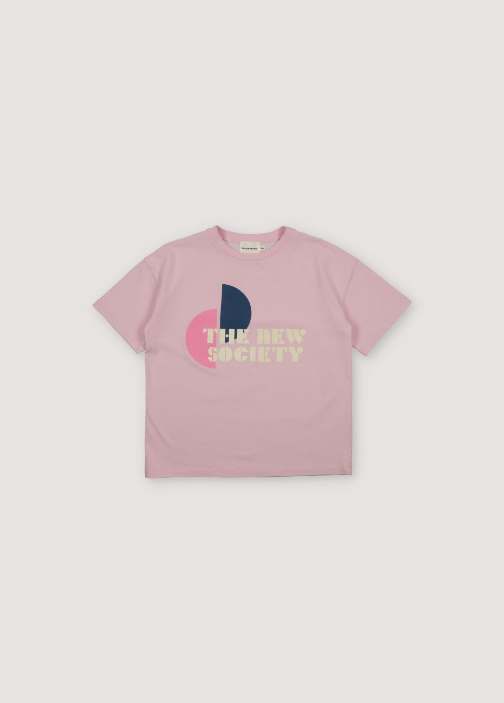 Girls Pink Logo Cotton T-Shirt