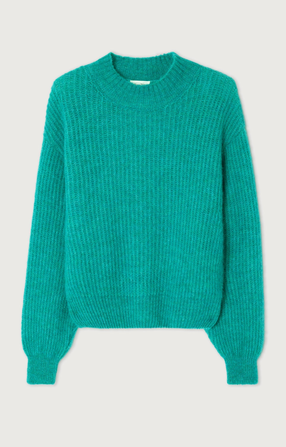 Women Green Knit Sweater