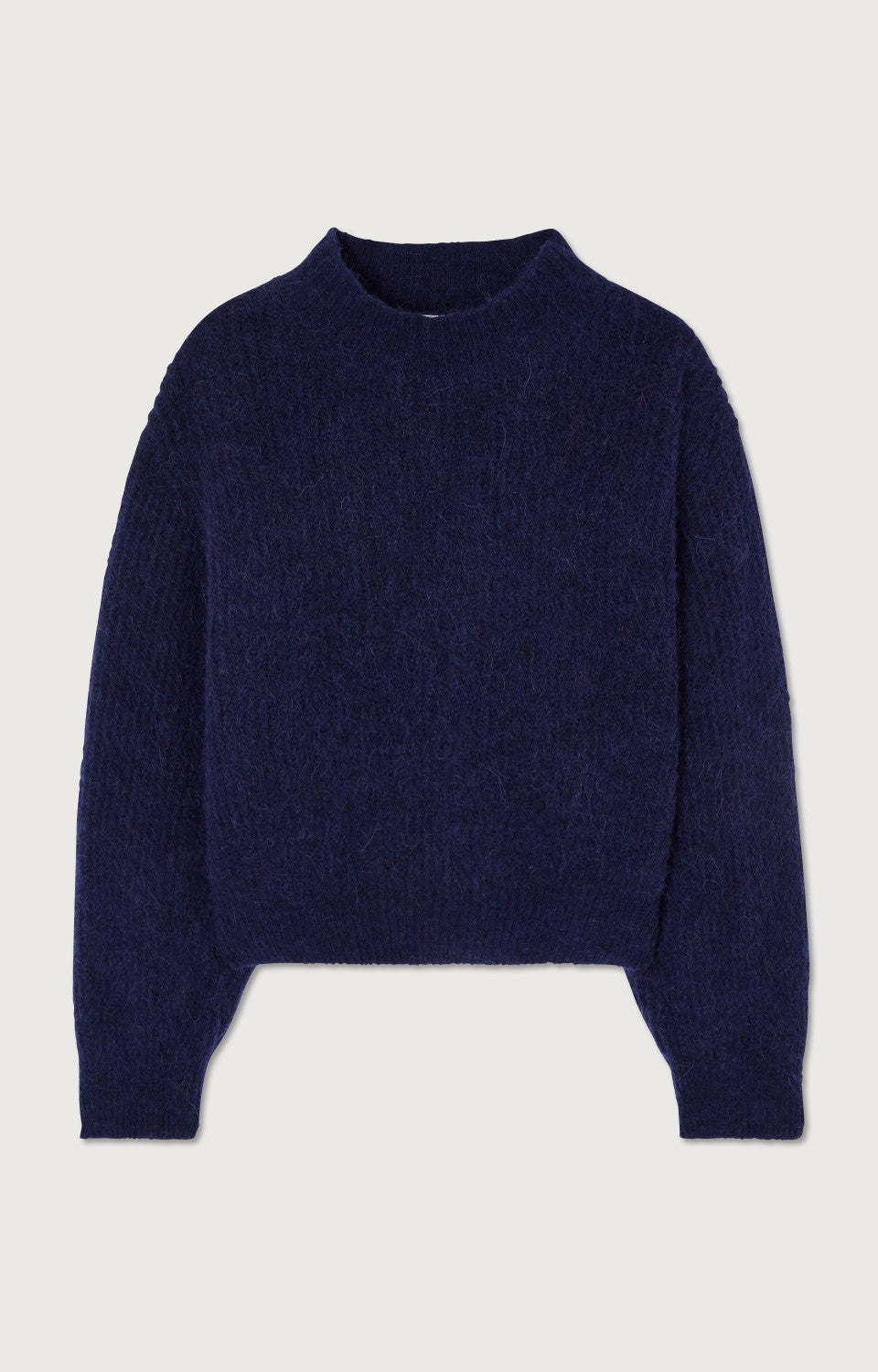 Women Navy Knit Sweater