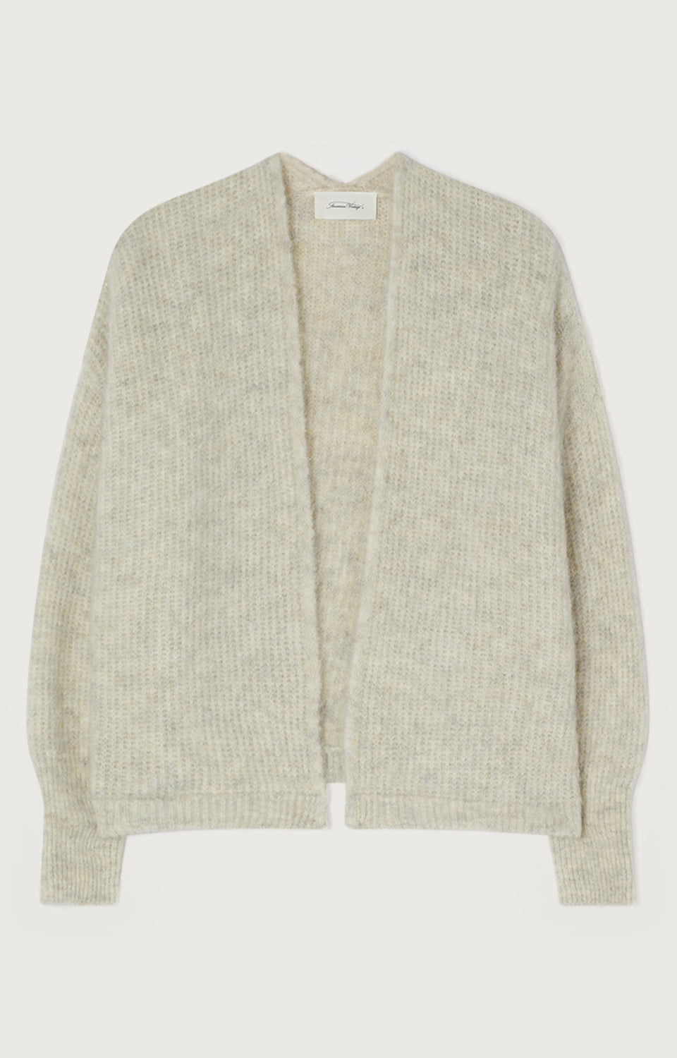 Women Beige Knit Cardigan