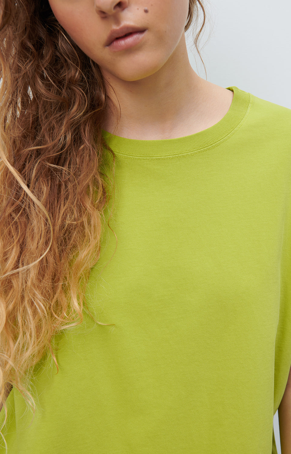 Women Green Cotton T-Shirt