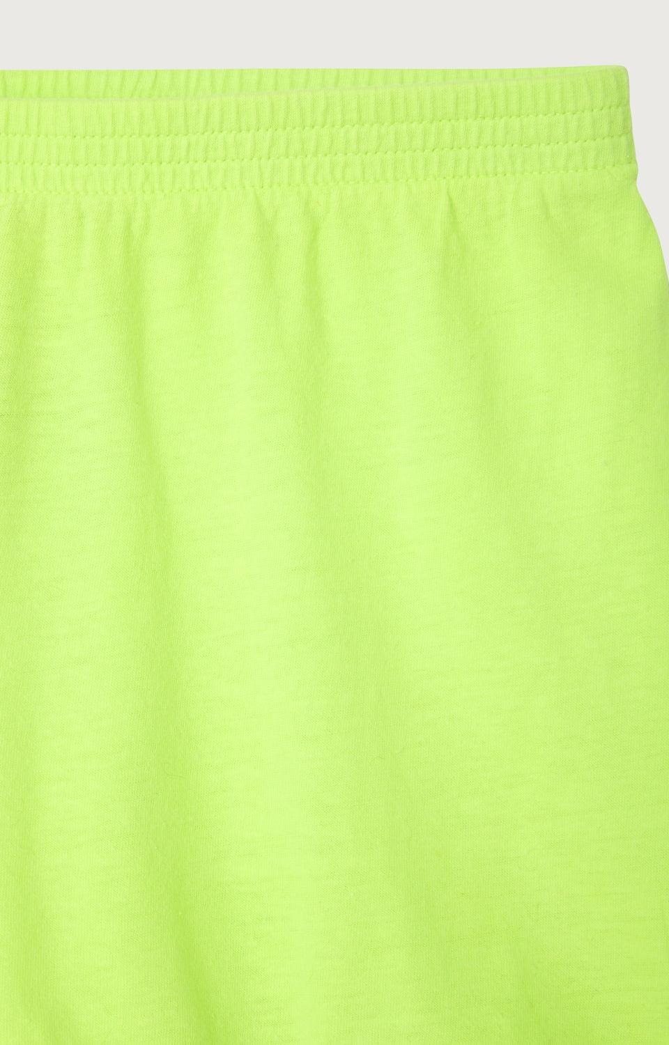 Women Fluo Green Cotton Shorts