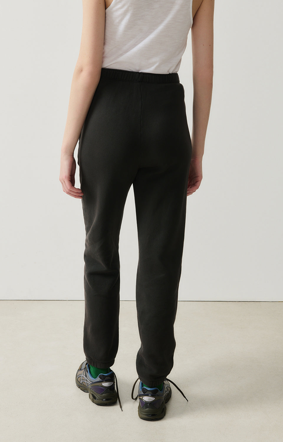 Women Black Cotton Trousers