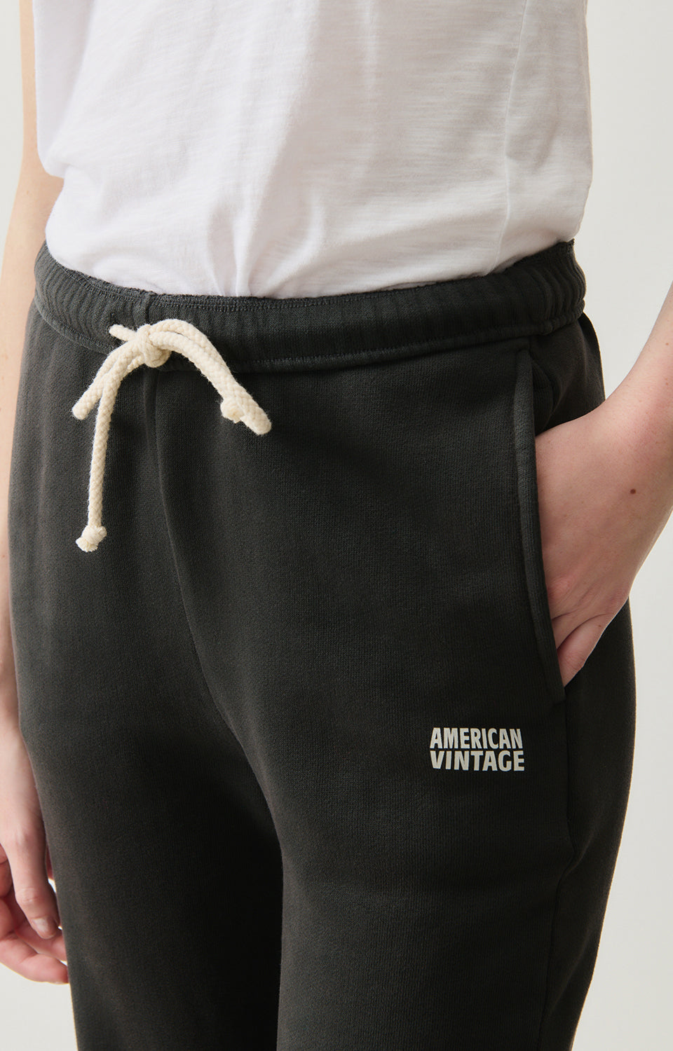 Women Black Cotton Trousers