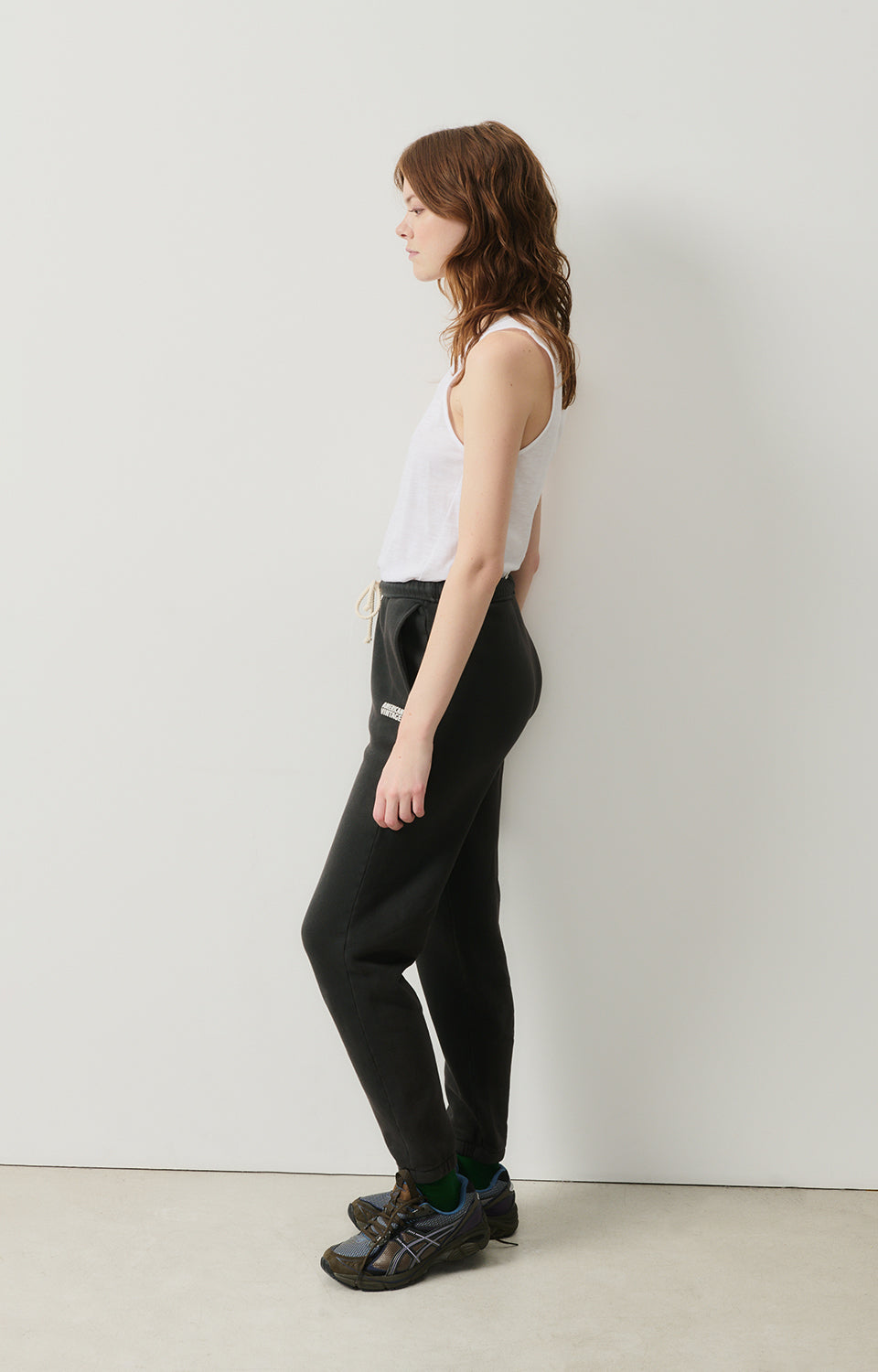 Women Black Cotton Trousers