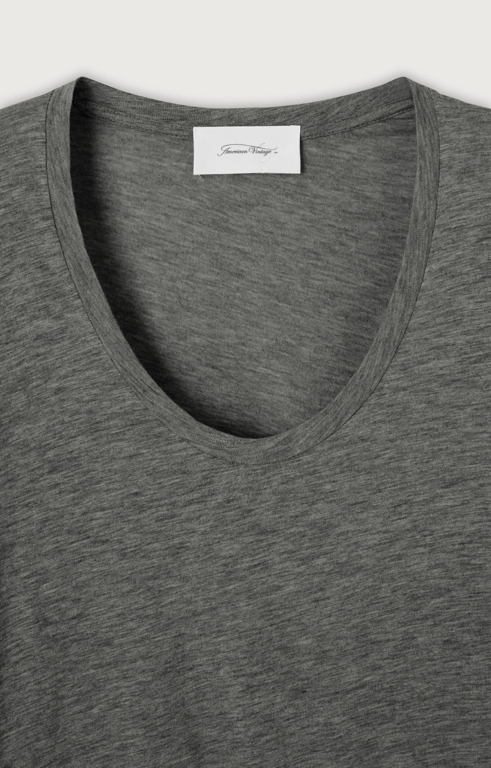 Women Dark Grey Cotton T-Shirt