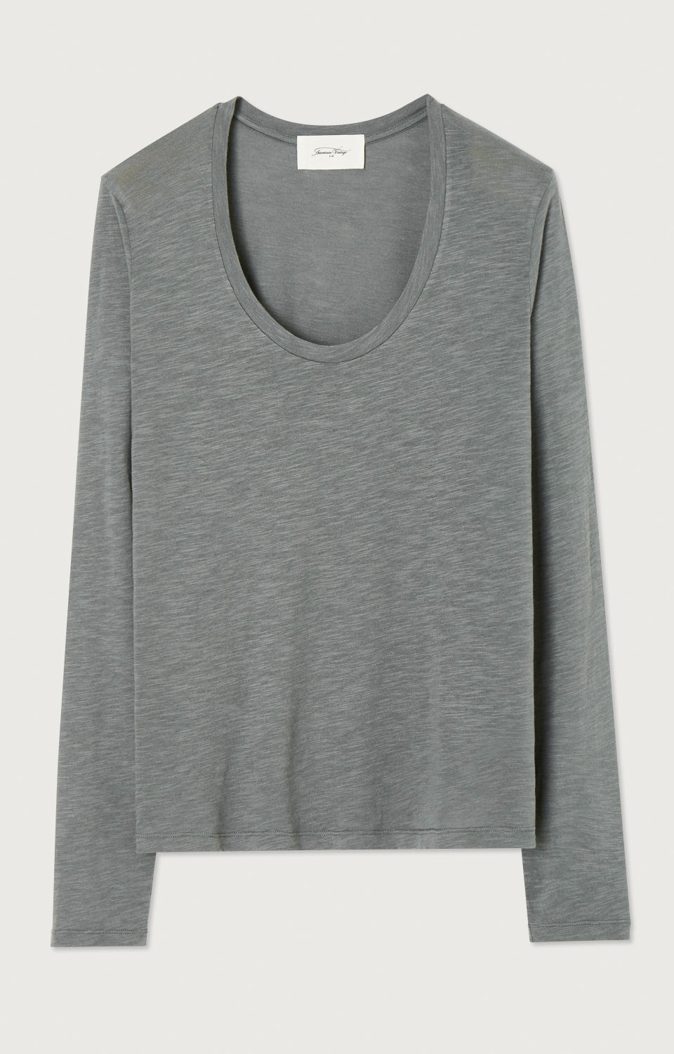 Women Grey Cotton T-Shirt