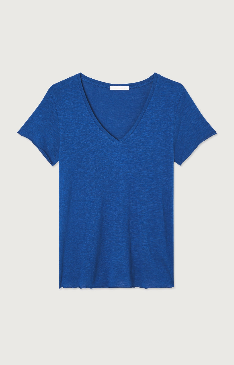 Women Blue Cotton T-Shirt