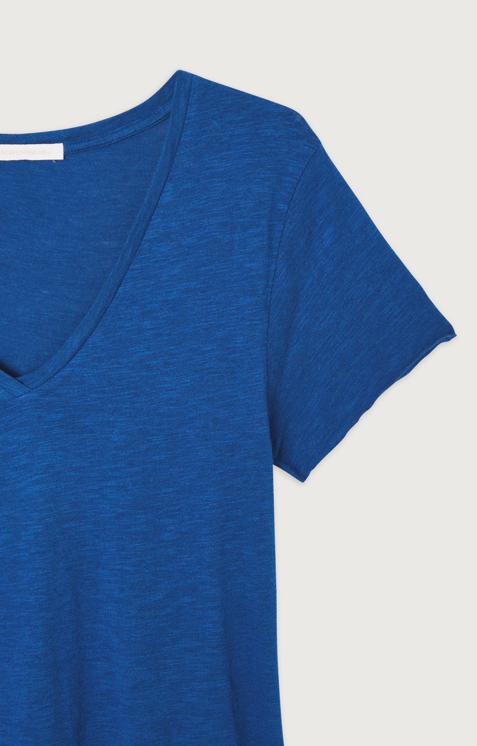 Women Blue Cotton T-Shirt