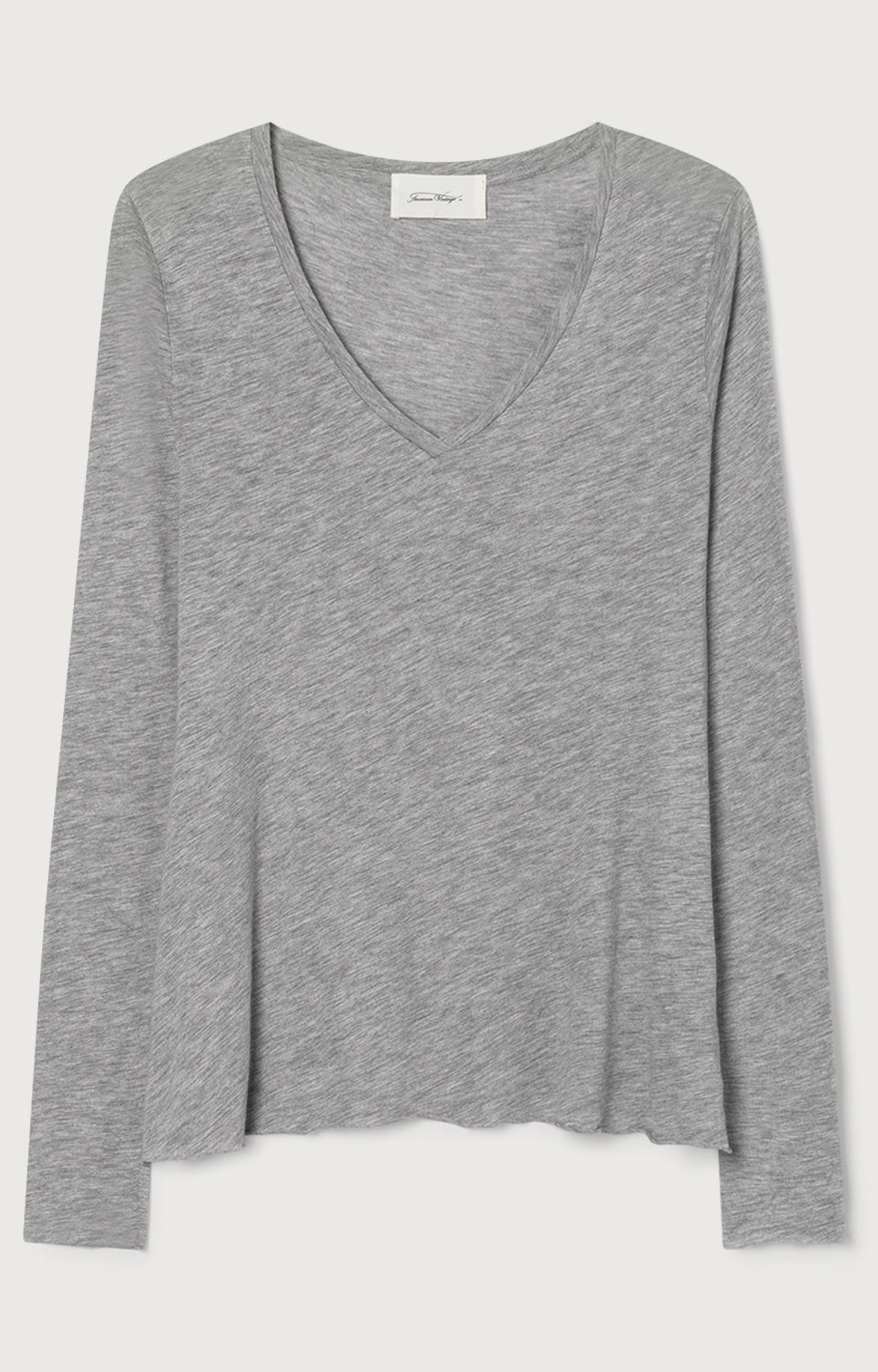 Women Grey Cotton T-Shirt