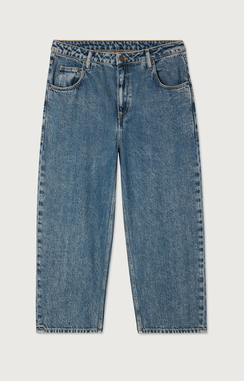 Women Blue Denim Trousers