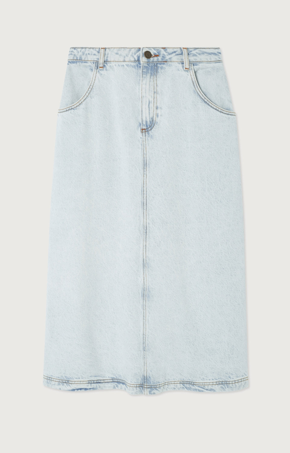 Women Light Blue Denim Skirt