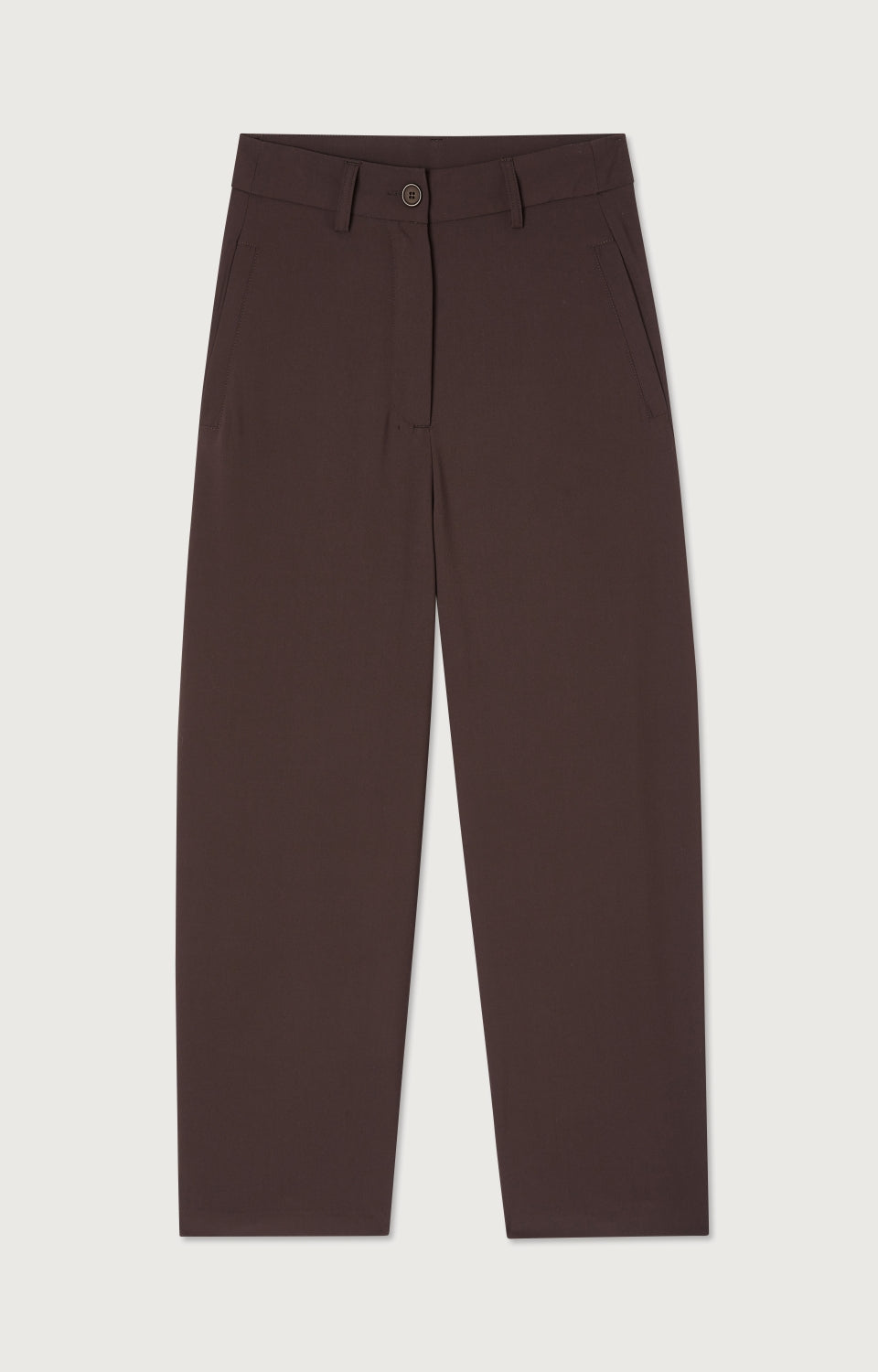 Women Dark Brown Trousers