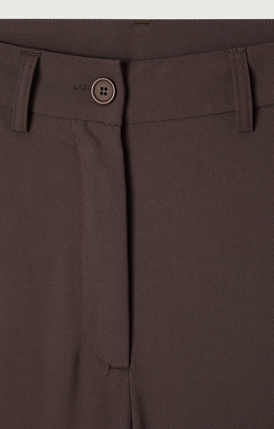 Women Dark Brown Trousers