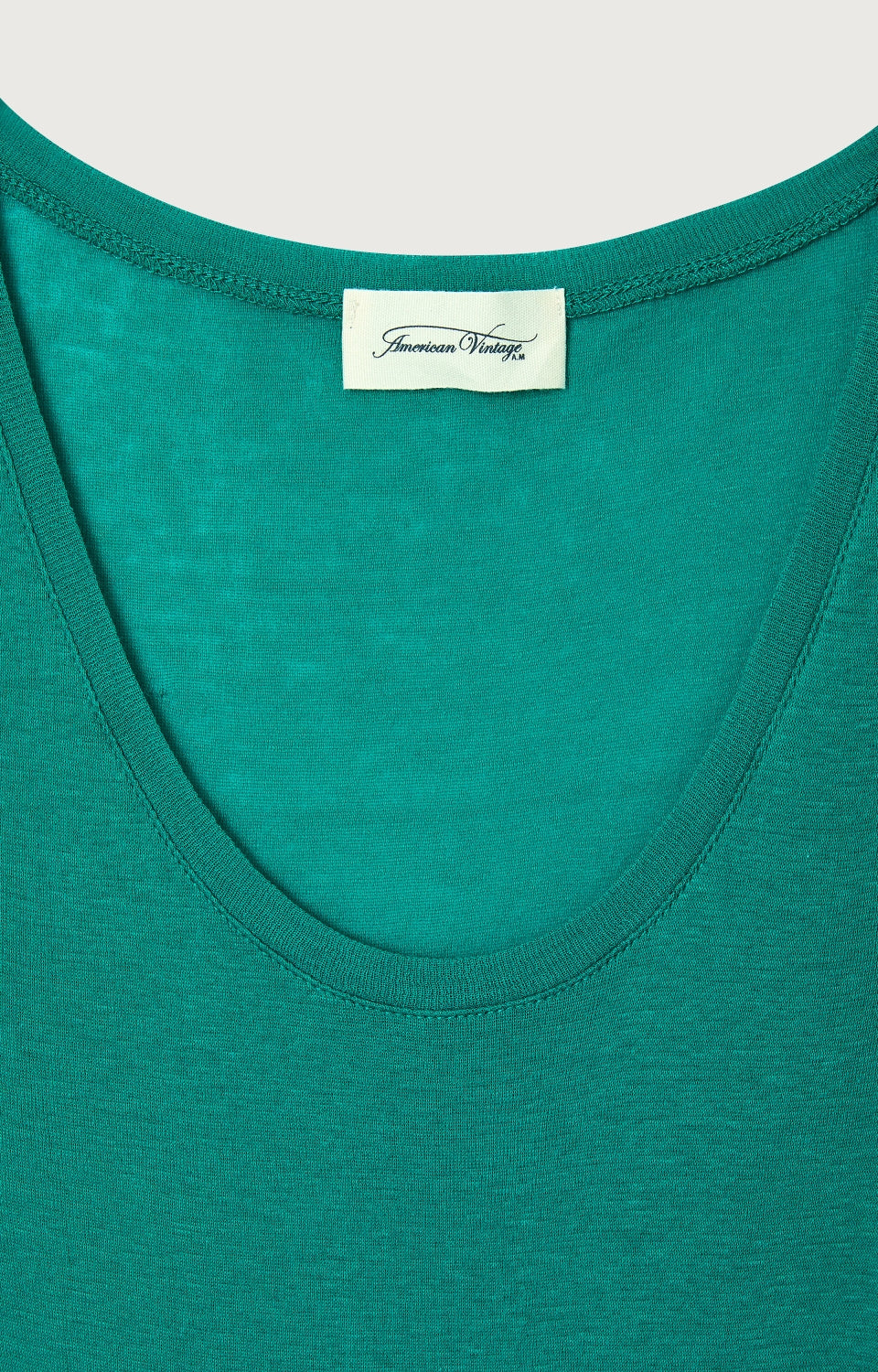 Women Green Cotton Vest