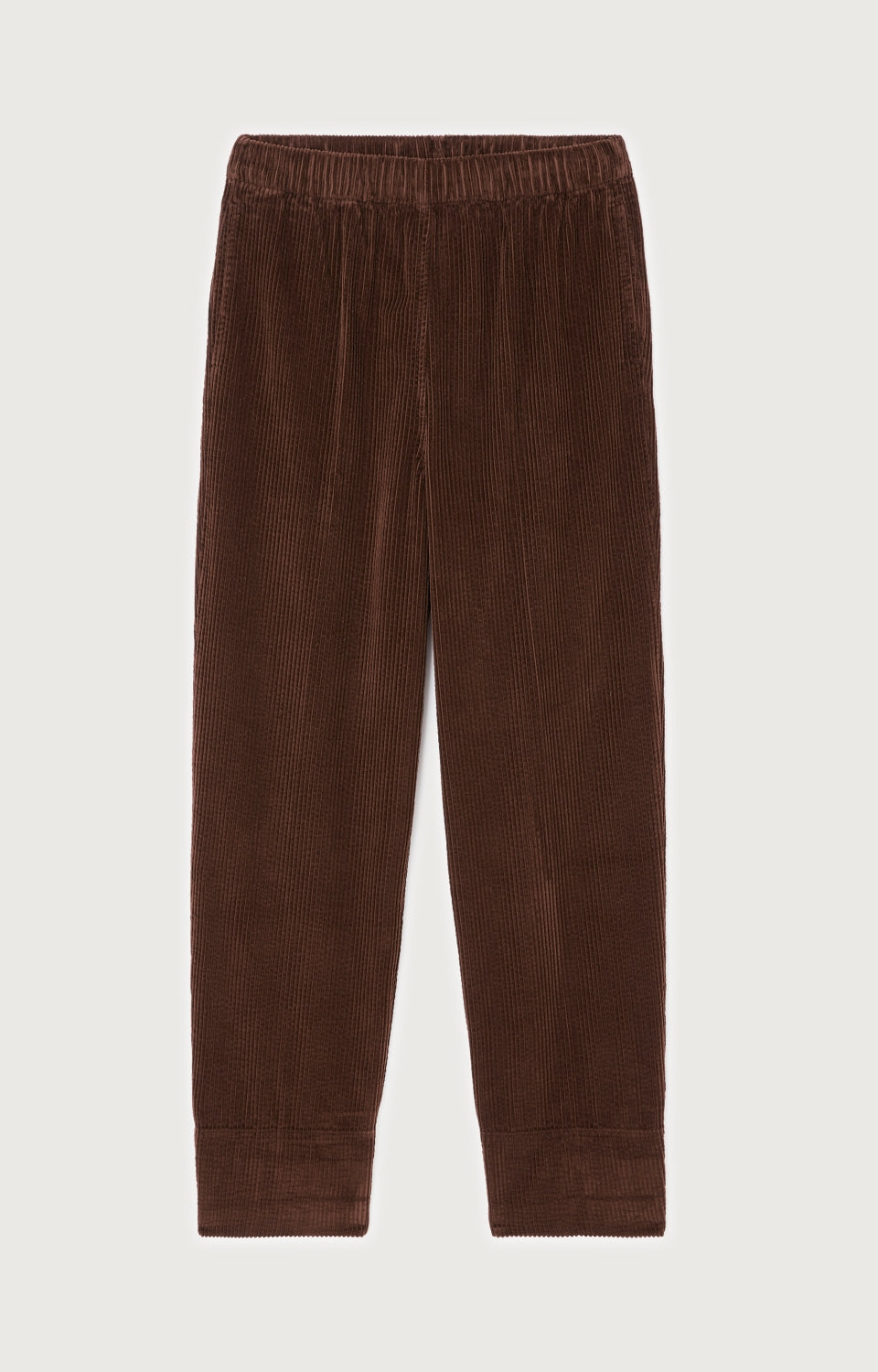 Women Brown Corduroy Trousers