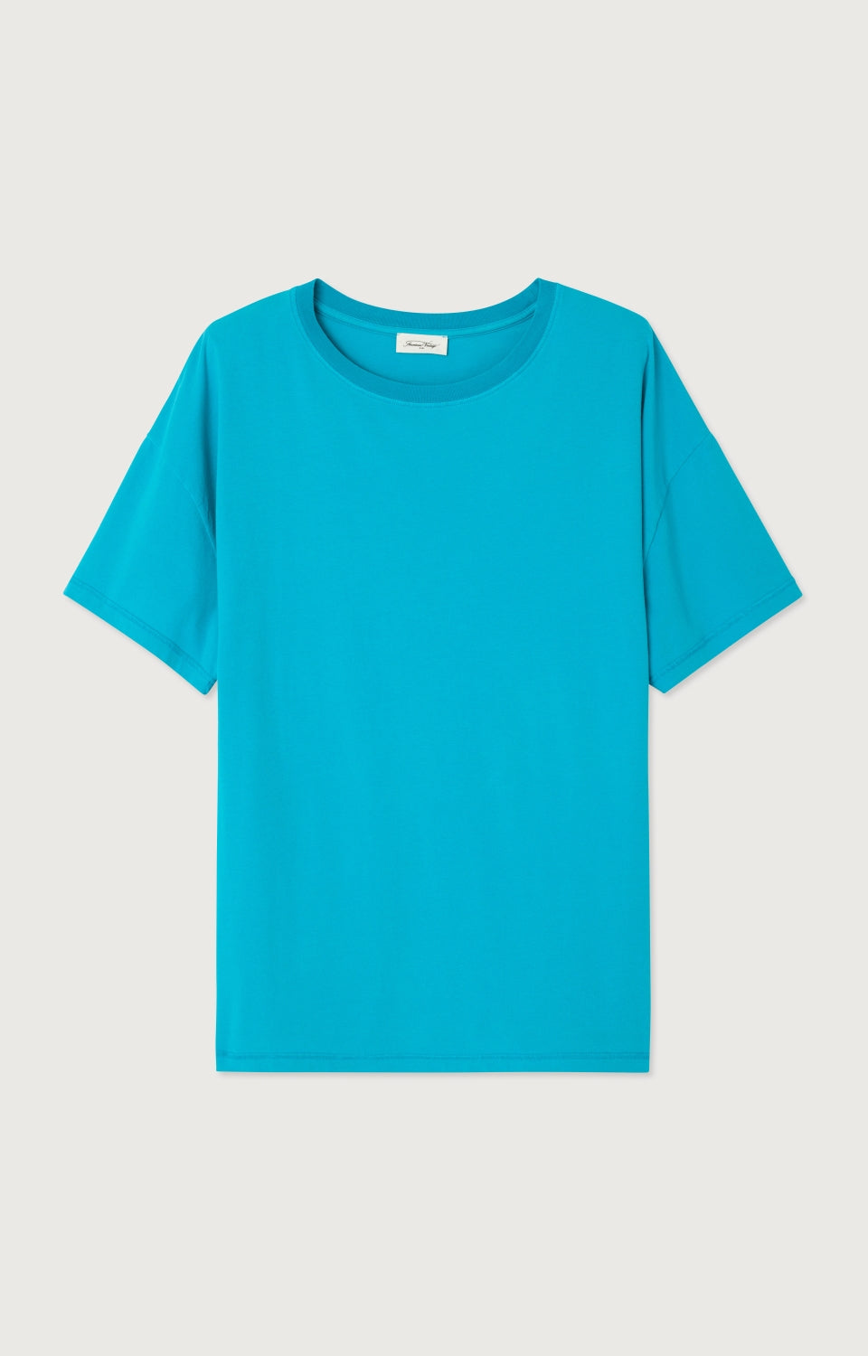 Women Blue Cotton T-Shirt