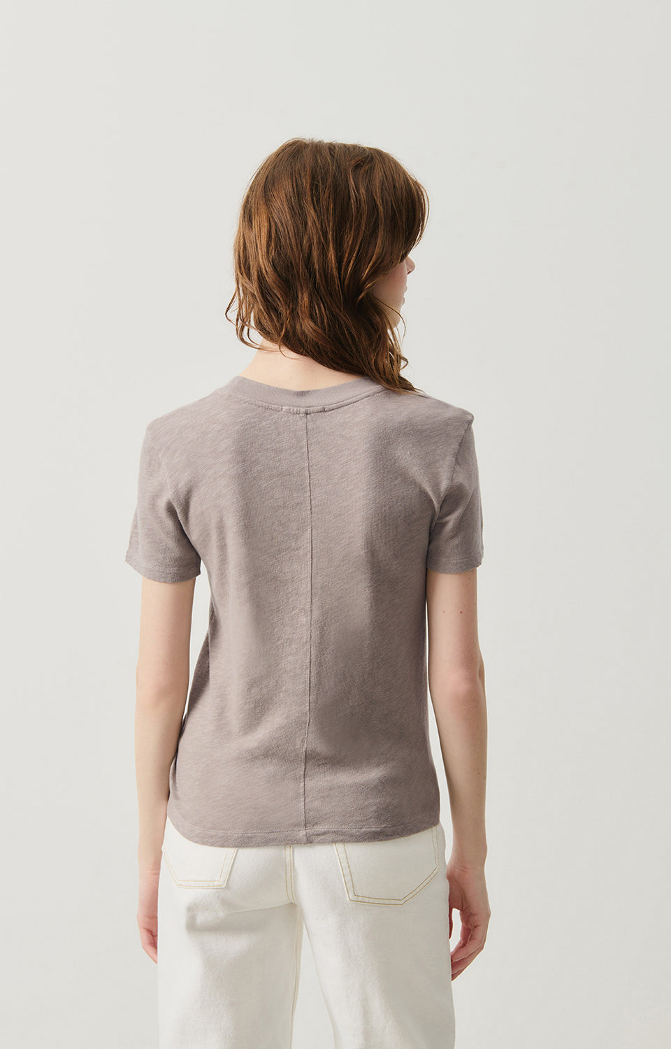 Women Camel Cotton T-Shirt