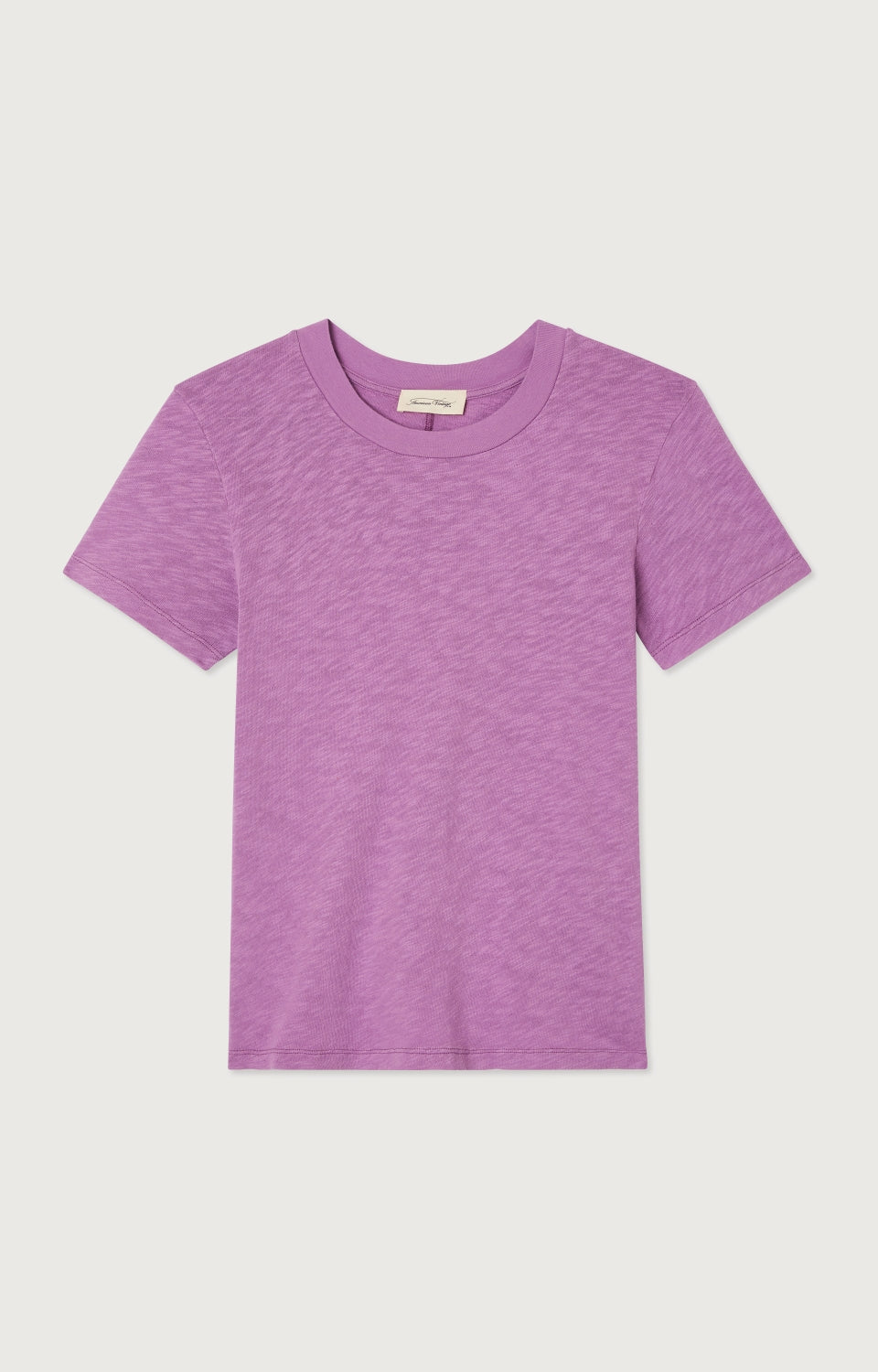 Women Purple Cotton T-Shirt