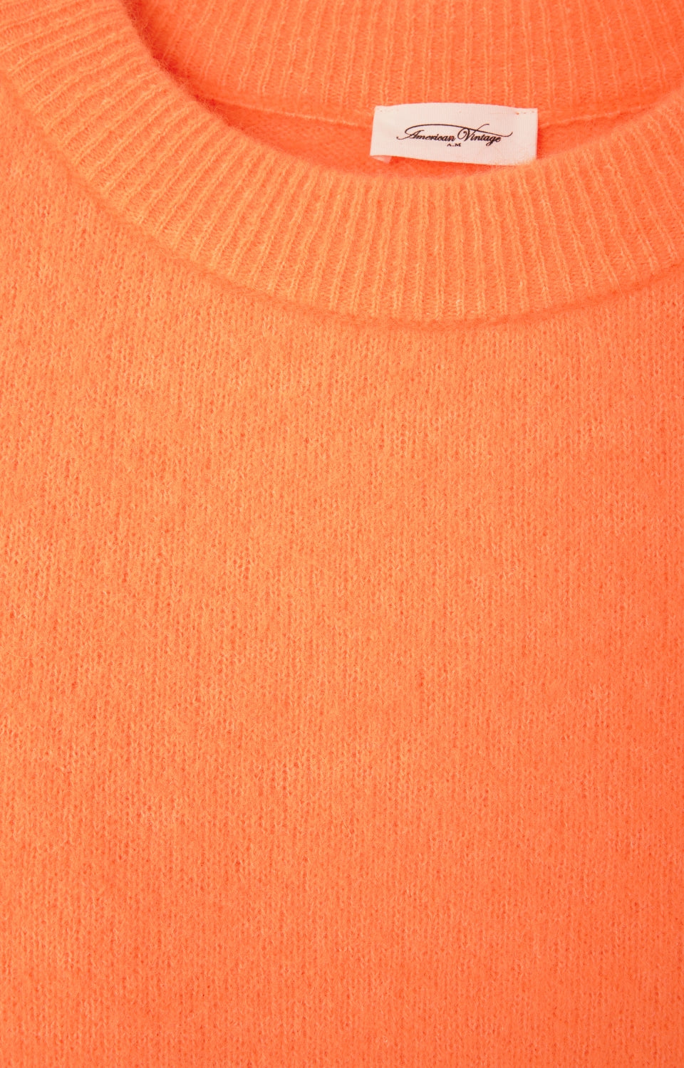 Women Orange Knit Sweater