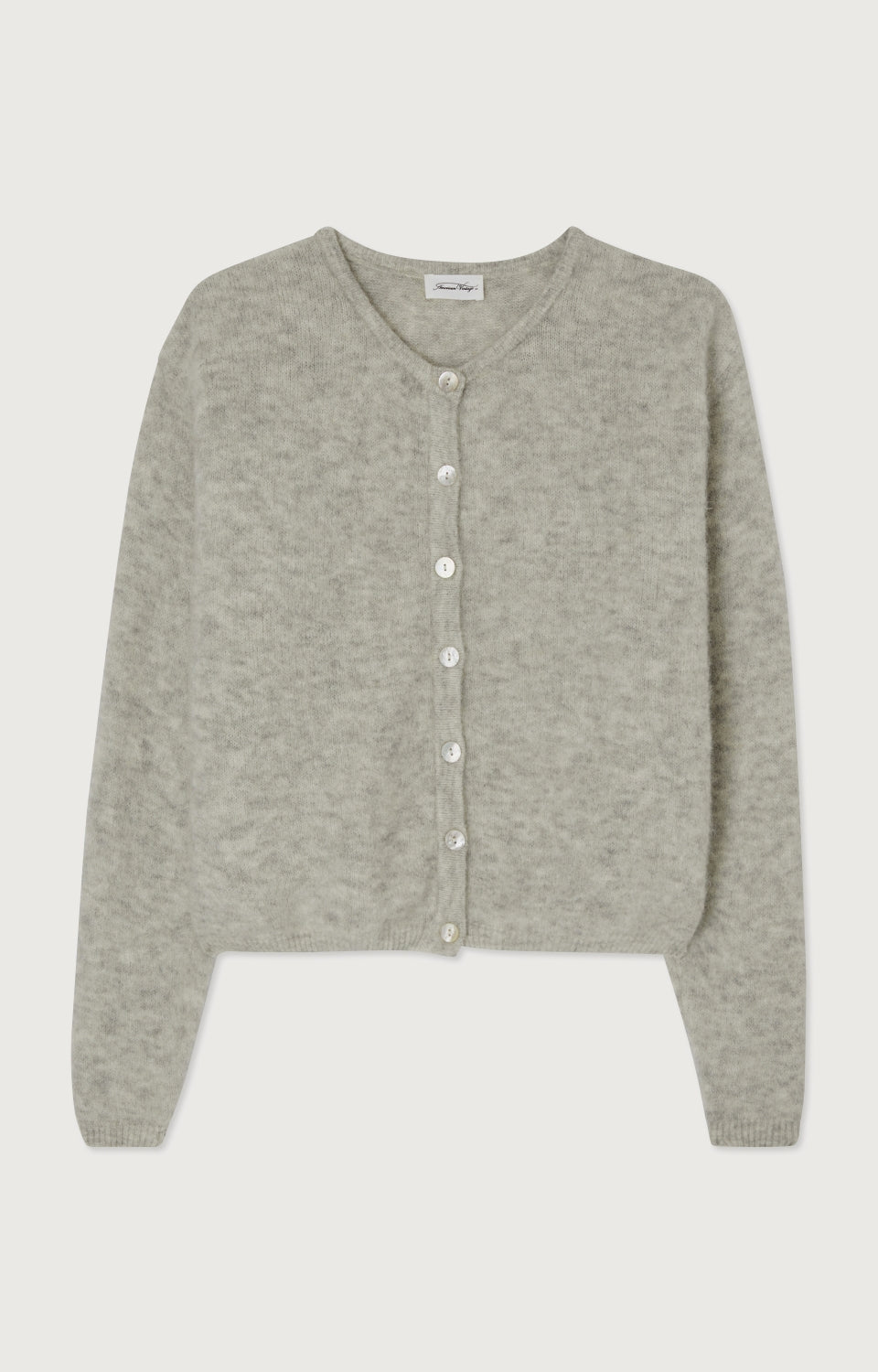 Women Grey Knit Cardigan