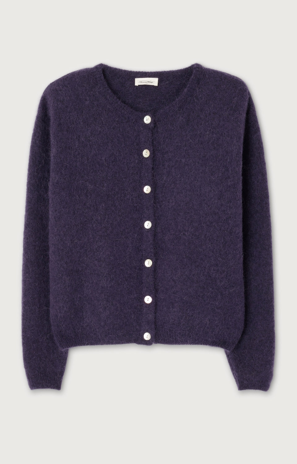 Women Navy Knit Cardigan