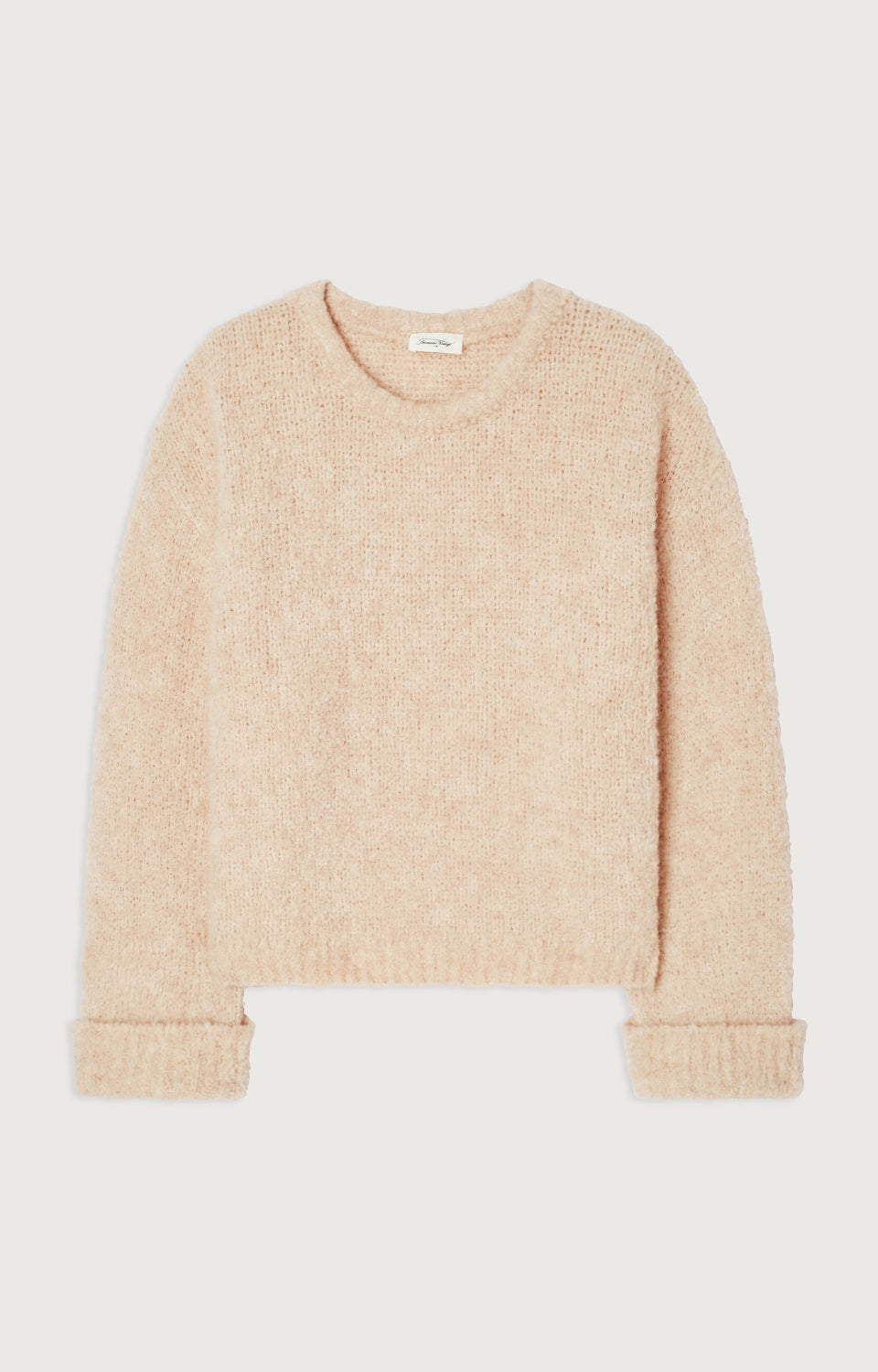 Women Beige Knit Sweater