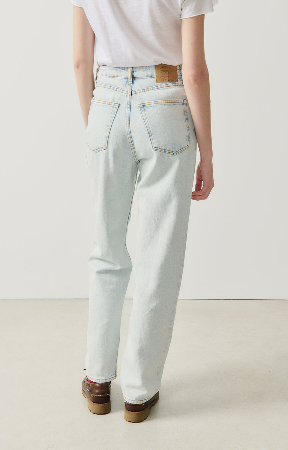 Women Light Blue Denim Trousers