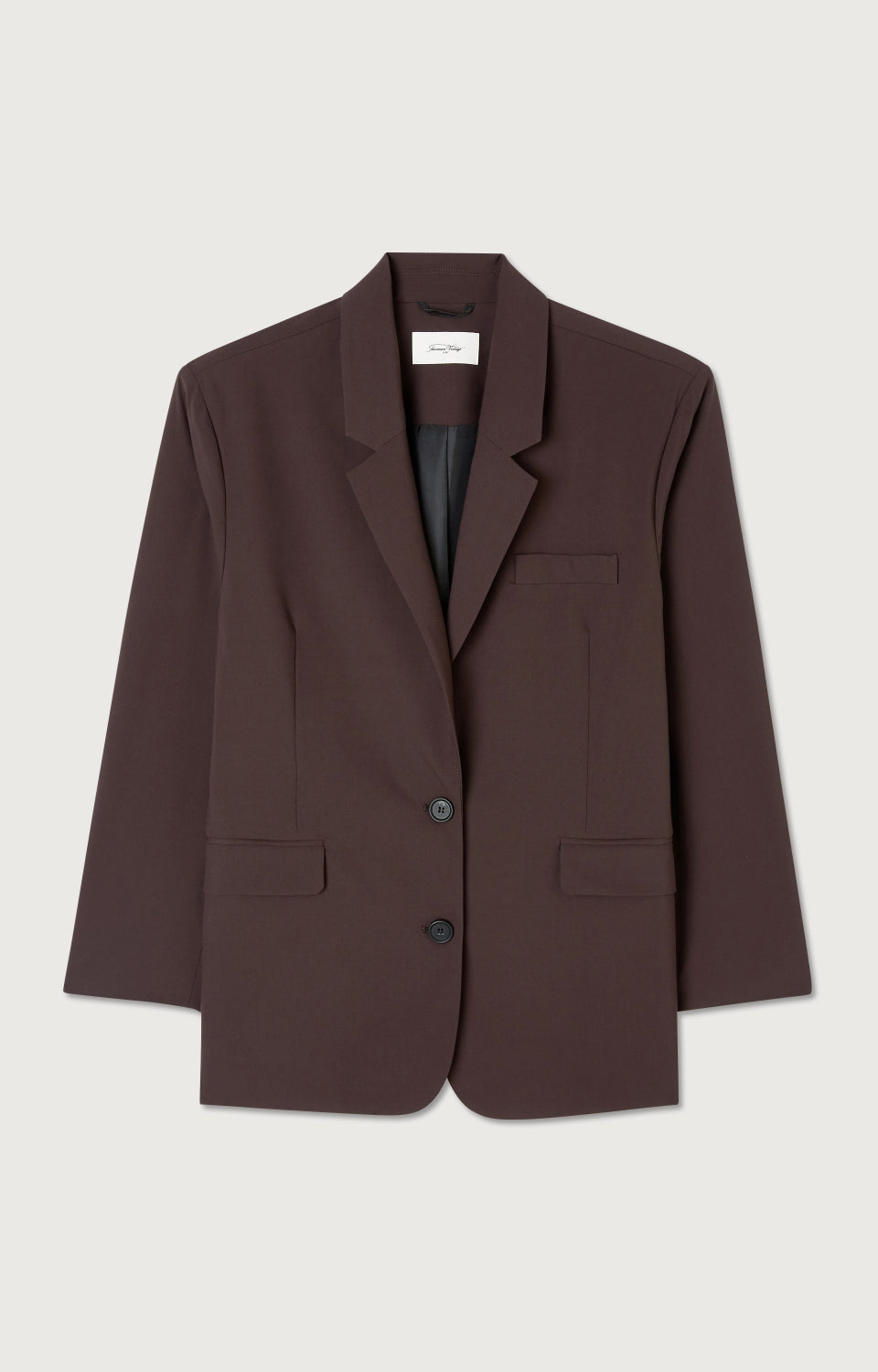 Women Dark Brown Coat